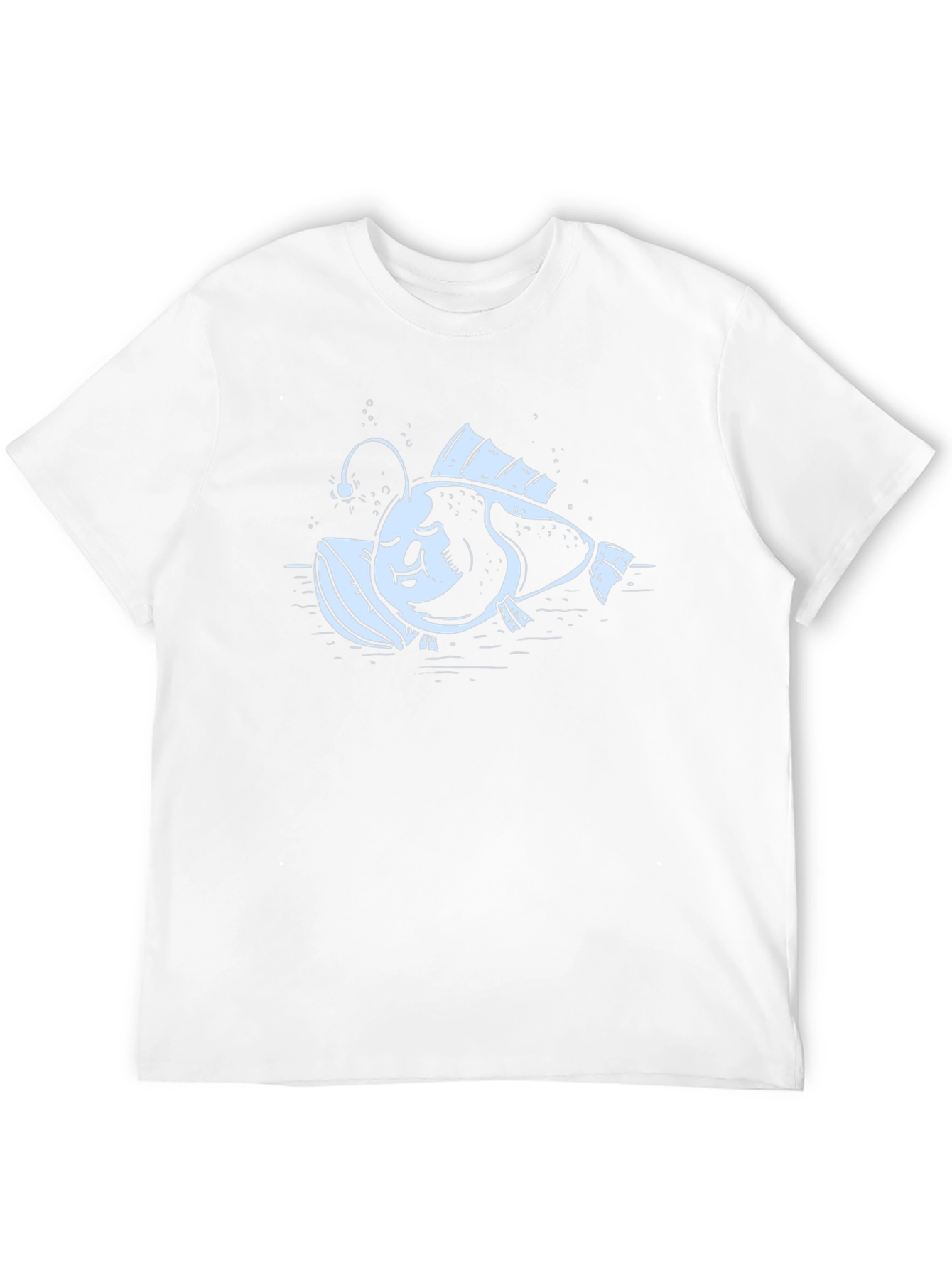 Angler Fish Graphic Tee - Unique Design