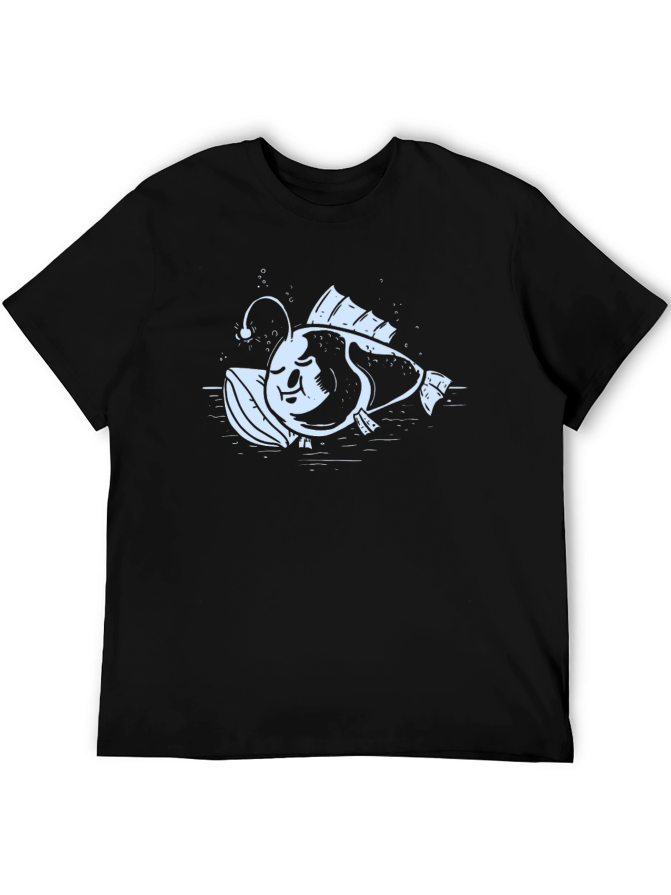 Angler Fish Graphic Tee - Unique Design