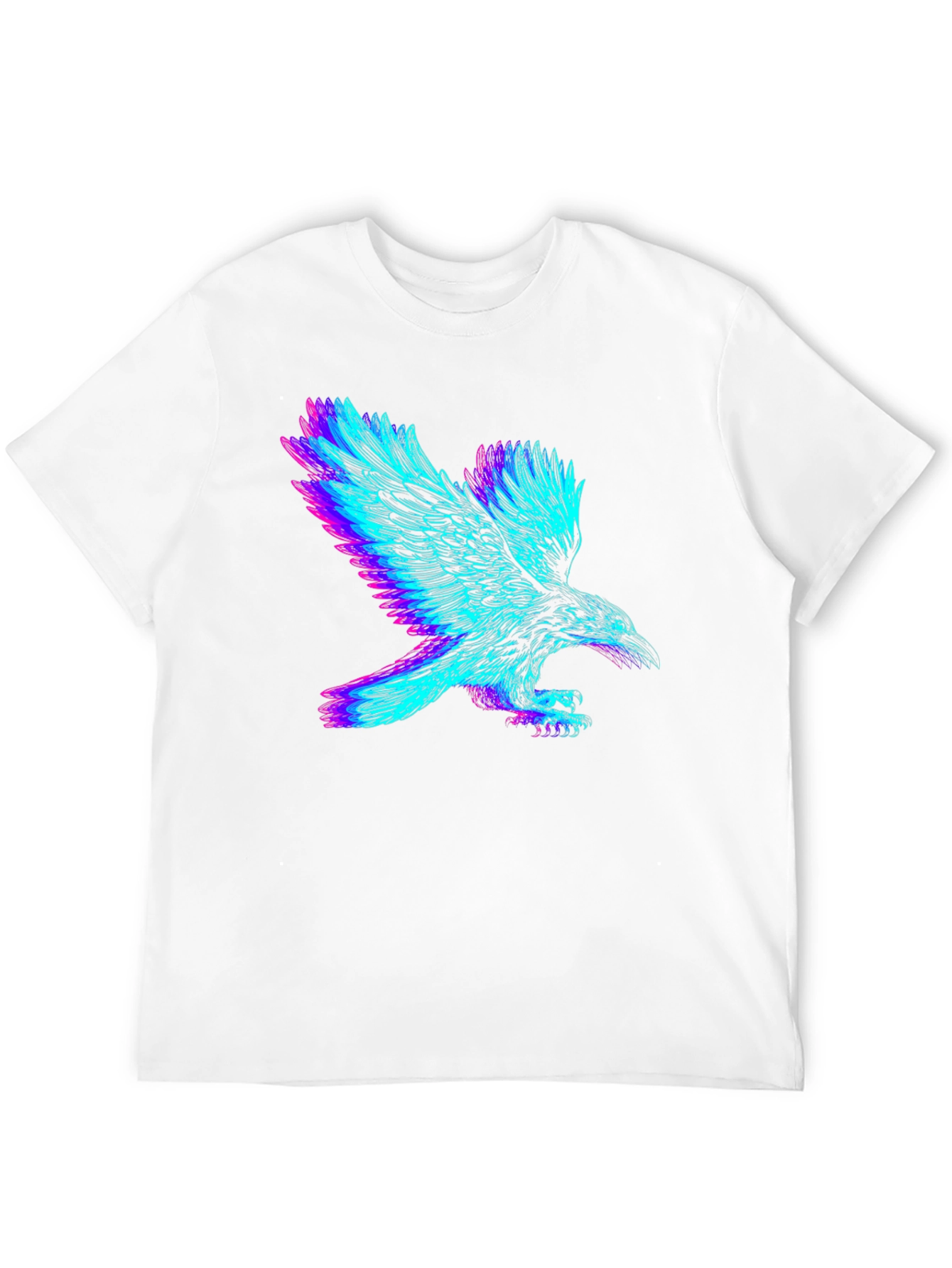 Raven Graphic Black T-Shirt - Unique Design