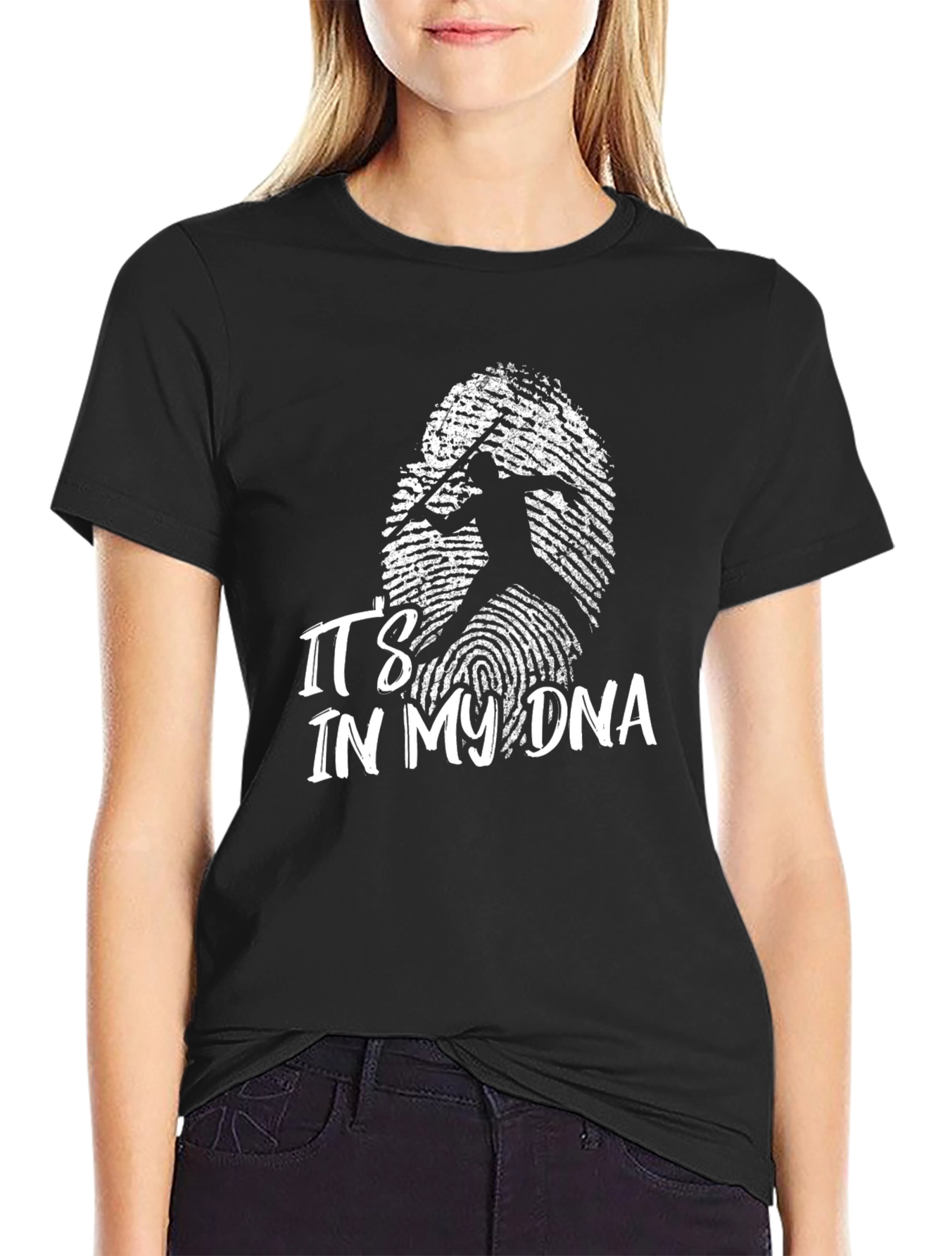 Its In My DNA Javelin Thrower T-Shirt