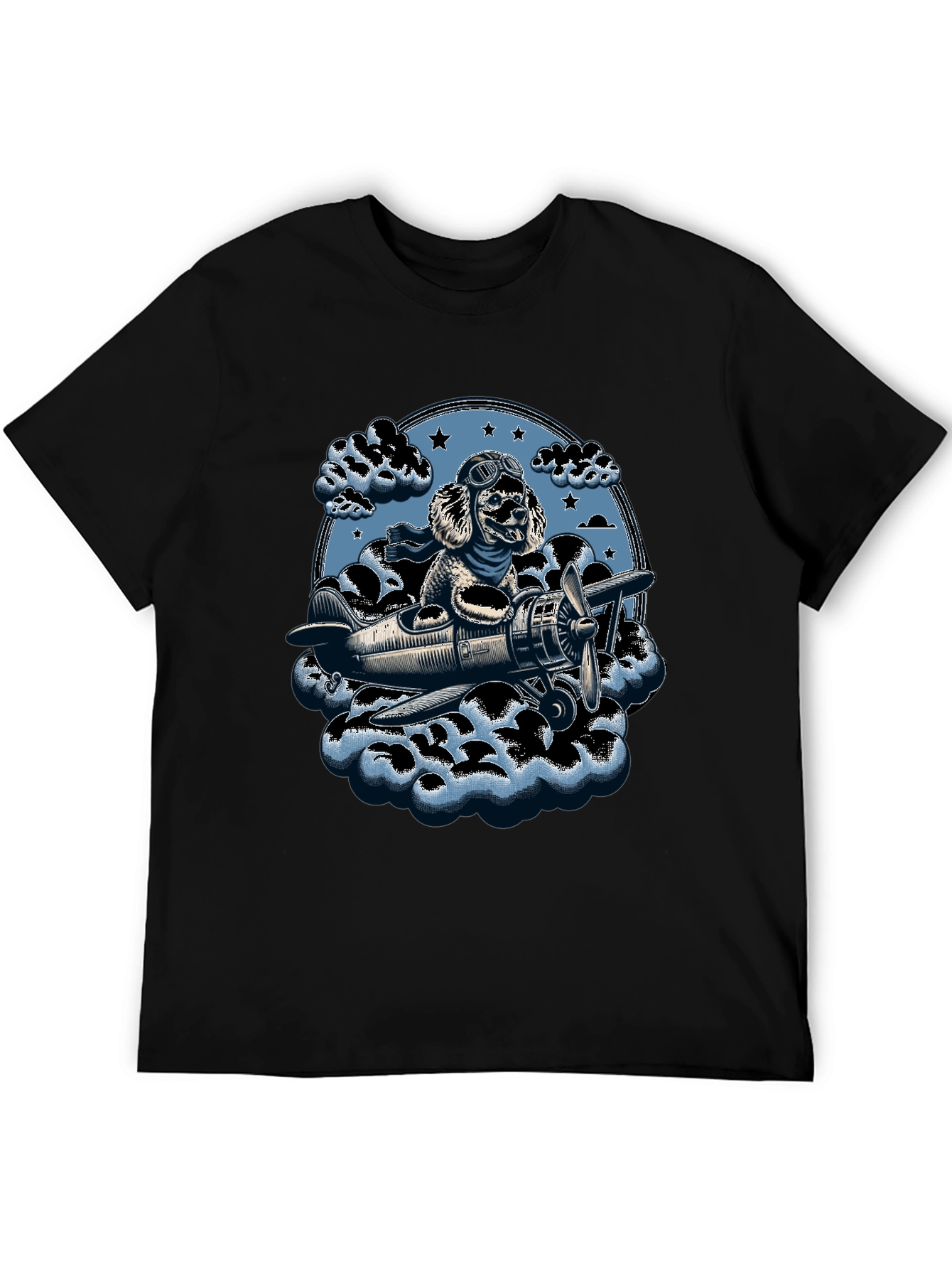 Dog Aviator T-Shirt - Fly High in Style!