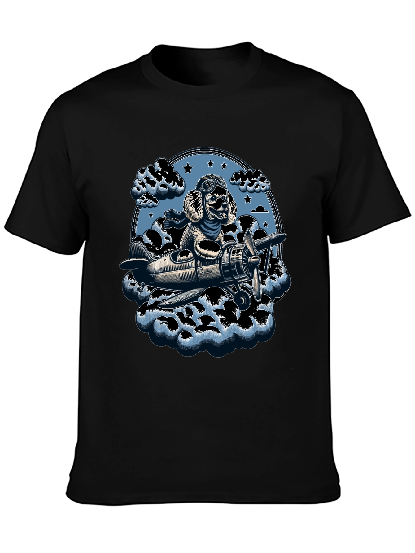 Dog Aviator T-Shirt - Fly High in Style!