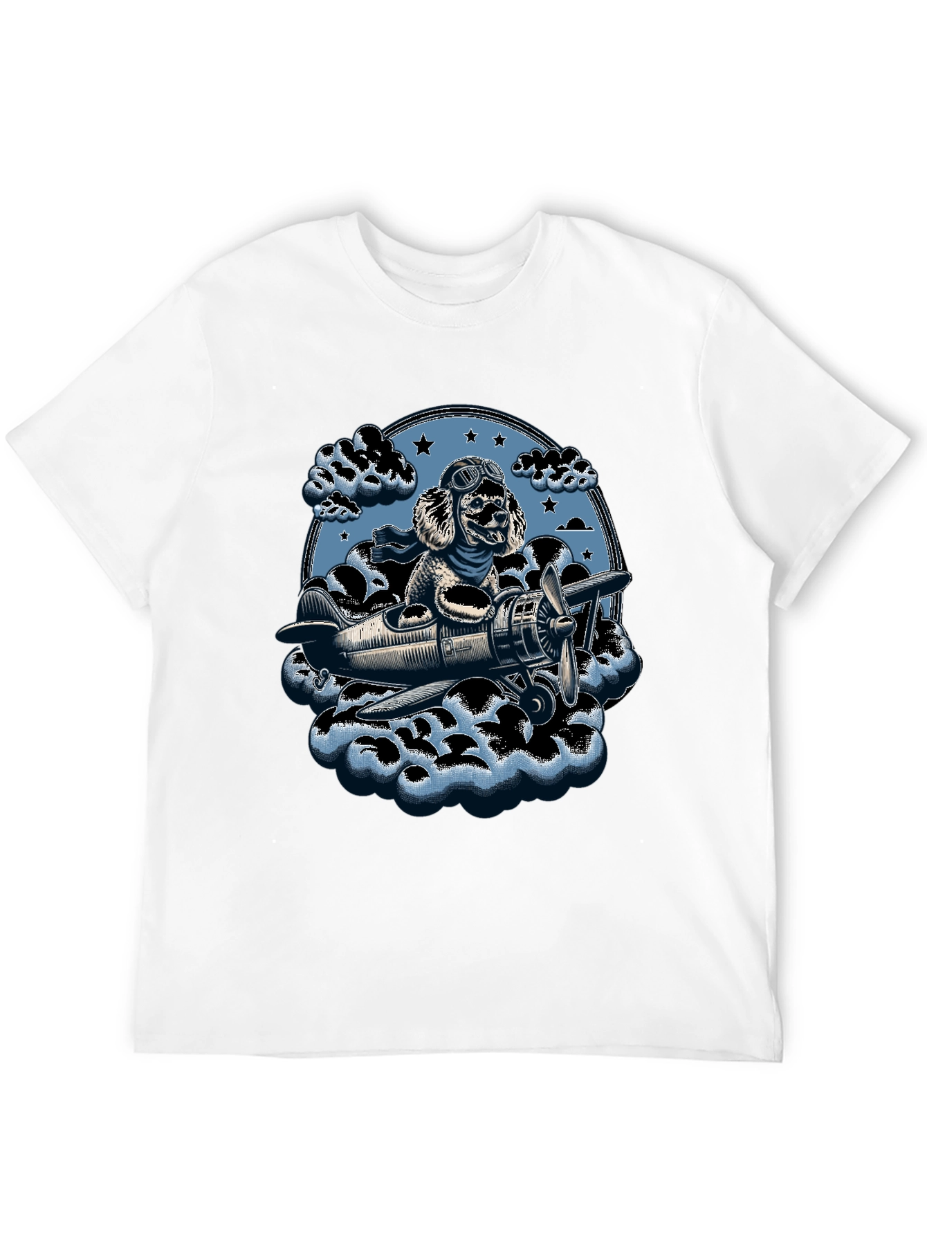 Dog Aviator T-Shirt - Fly High in Style!