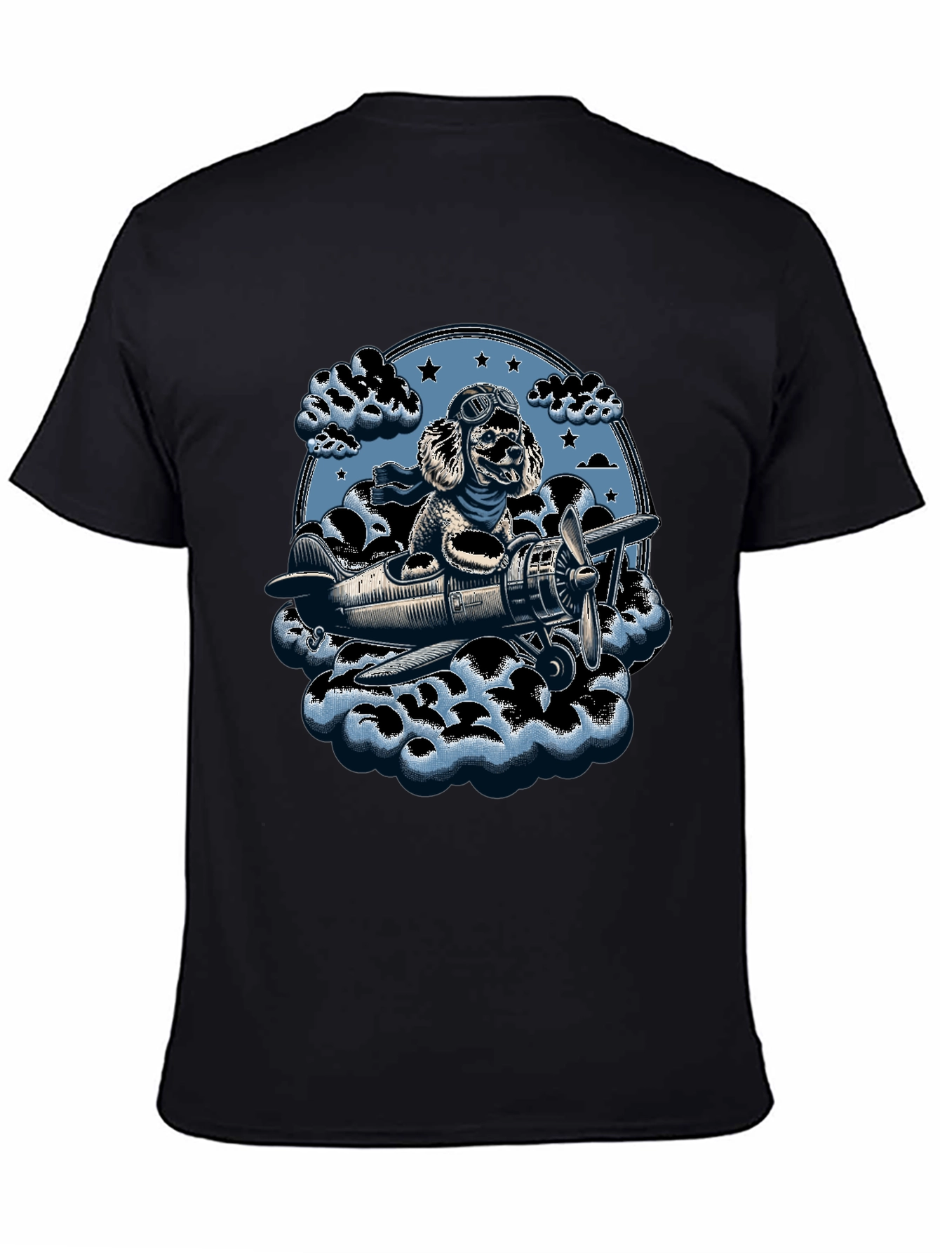 Dog Aviator T-Shirt - Fly High in Style!