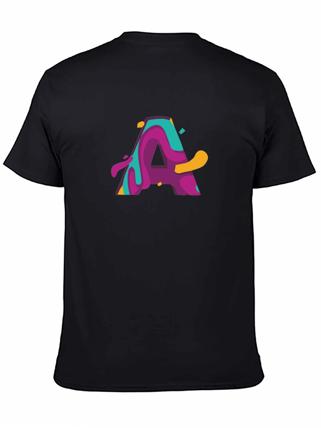 Abstract Letter A Graphic T-Shirt