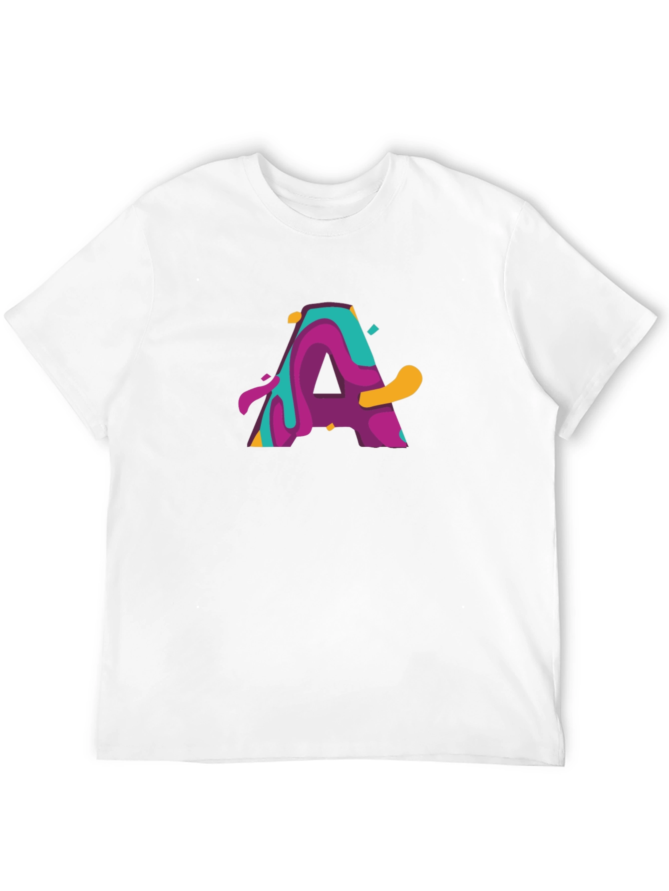 Abstract Letter A Graphic T-Shirt