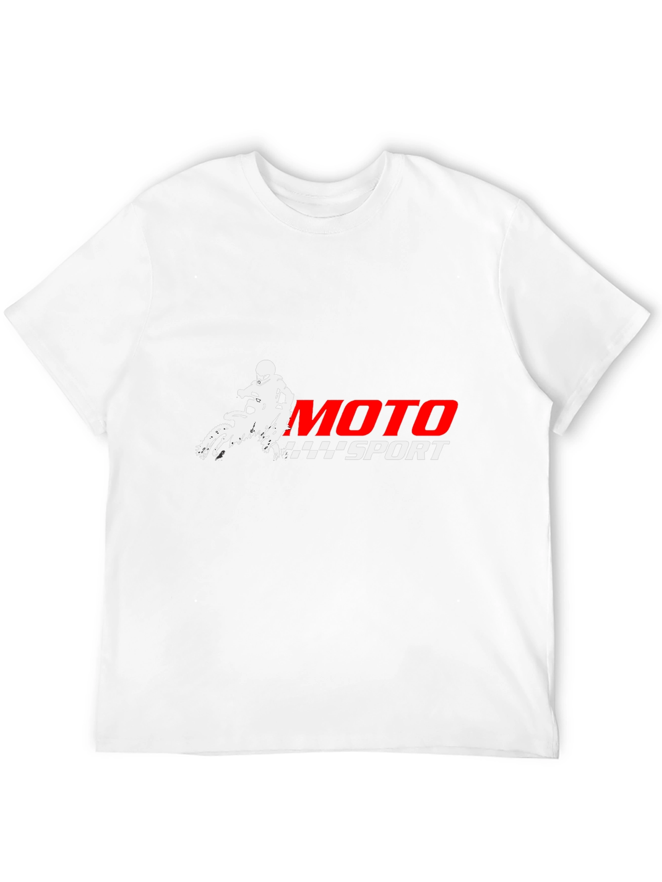 Moto Sport Graphic Tee - Black