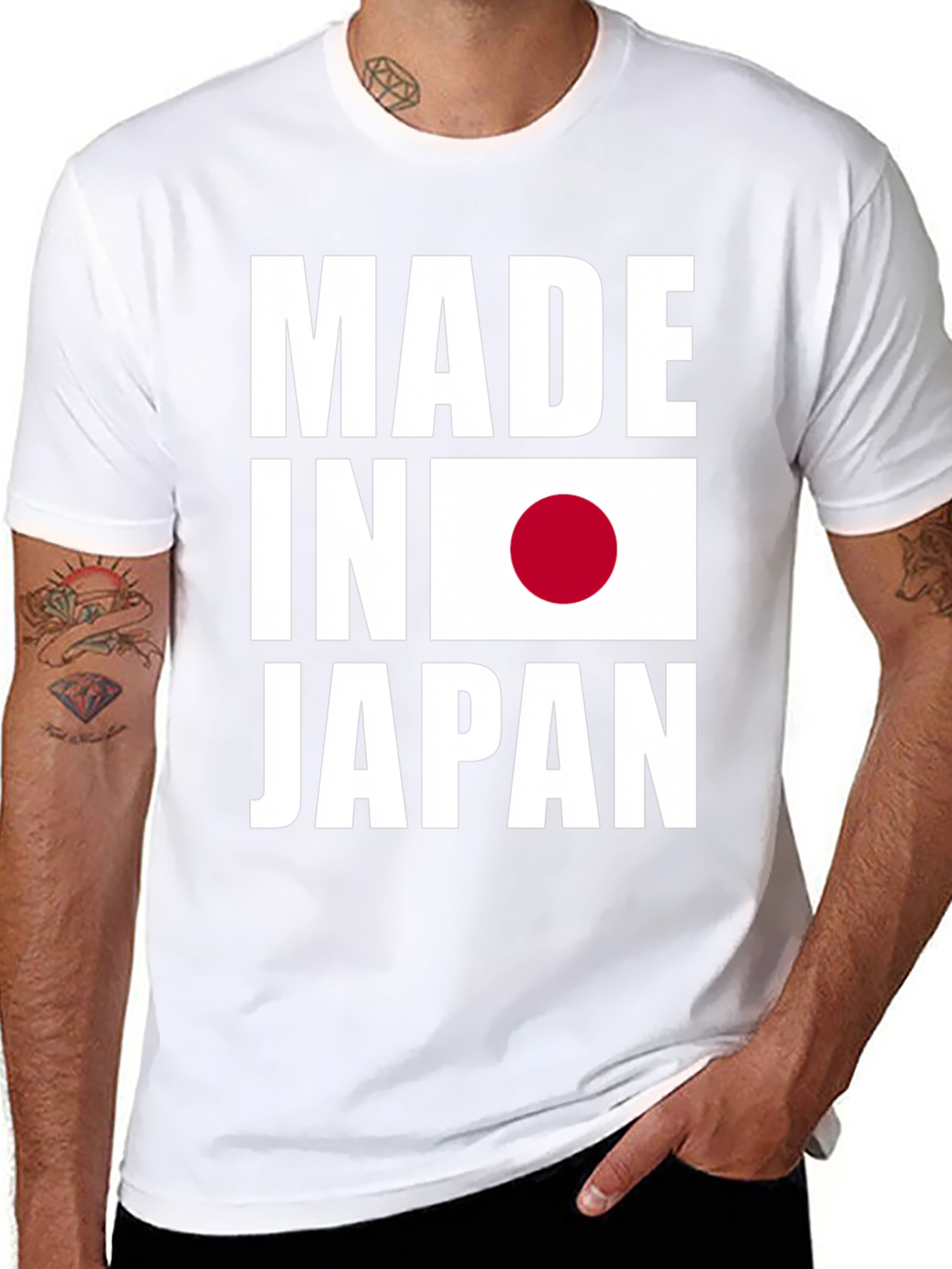 Made in Japan Graphic T-Shirt - Black Tee