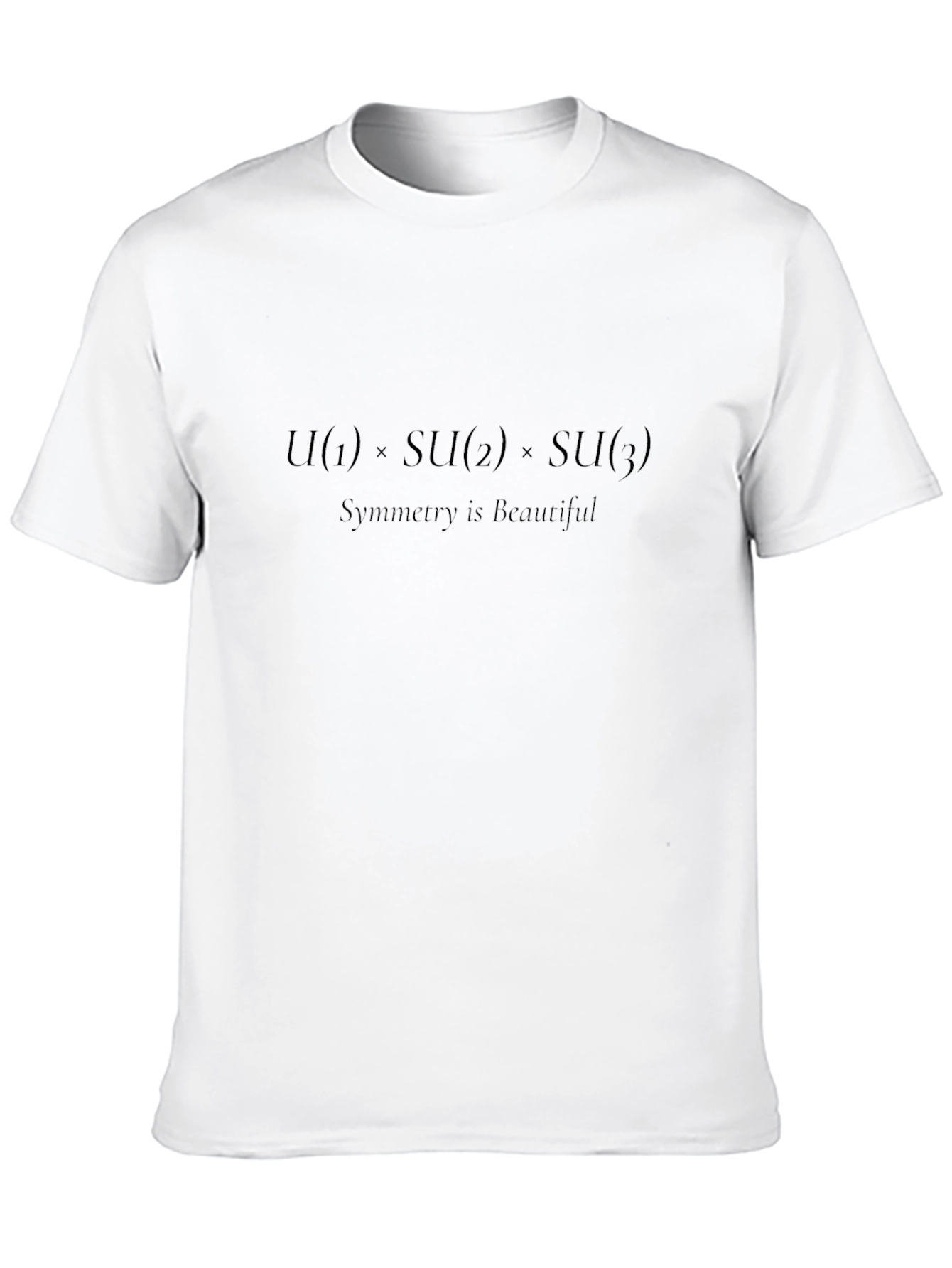 Symmetry is Beautiful Physics T-Shirt