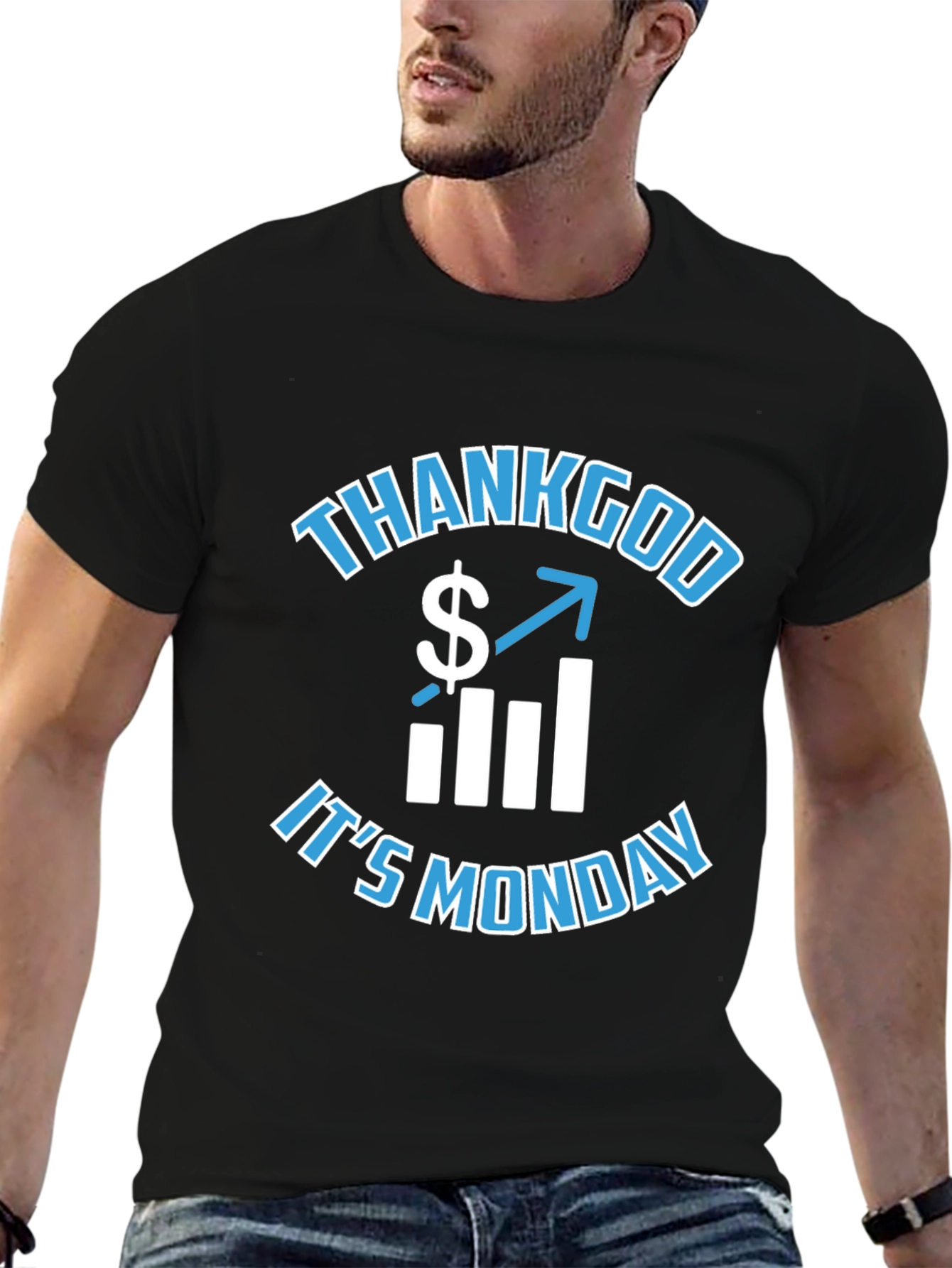 Thank God Its Monday Graphic T-Shirt