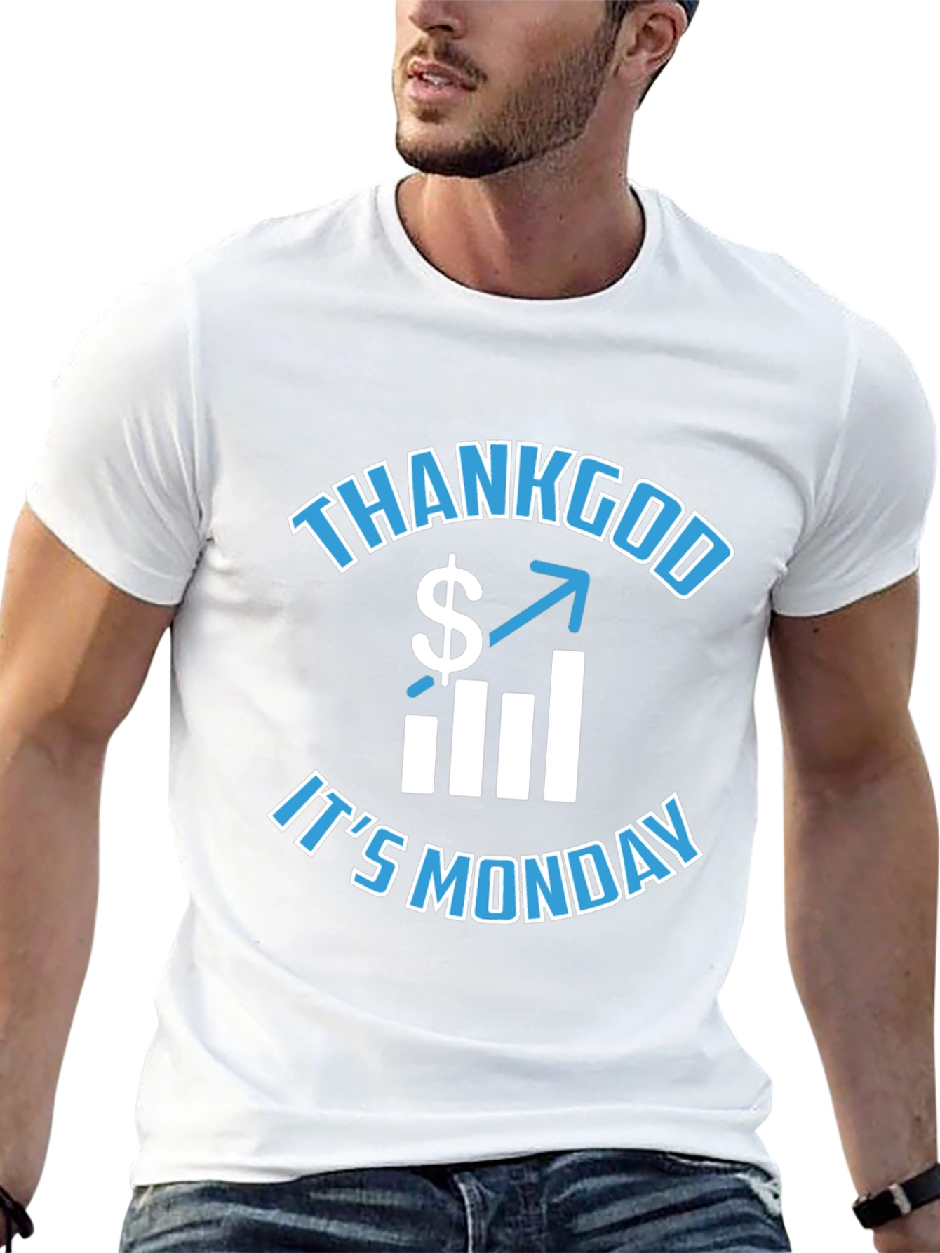 Thank God Its Monday Graphic T-Shirt