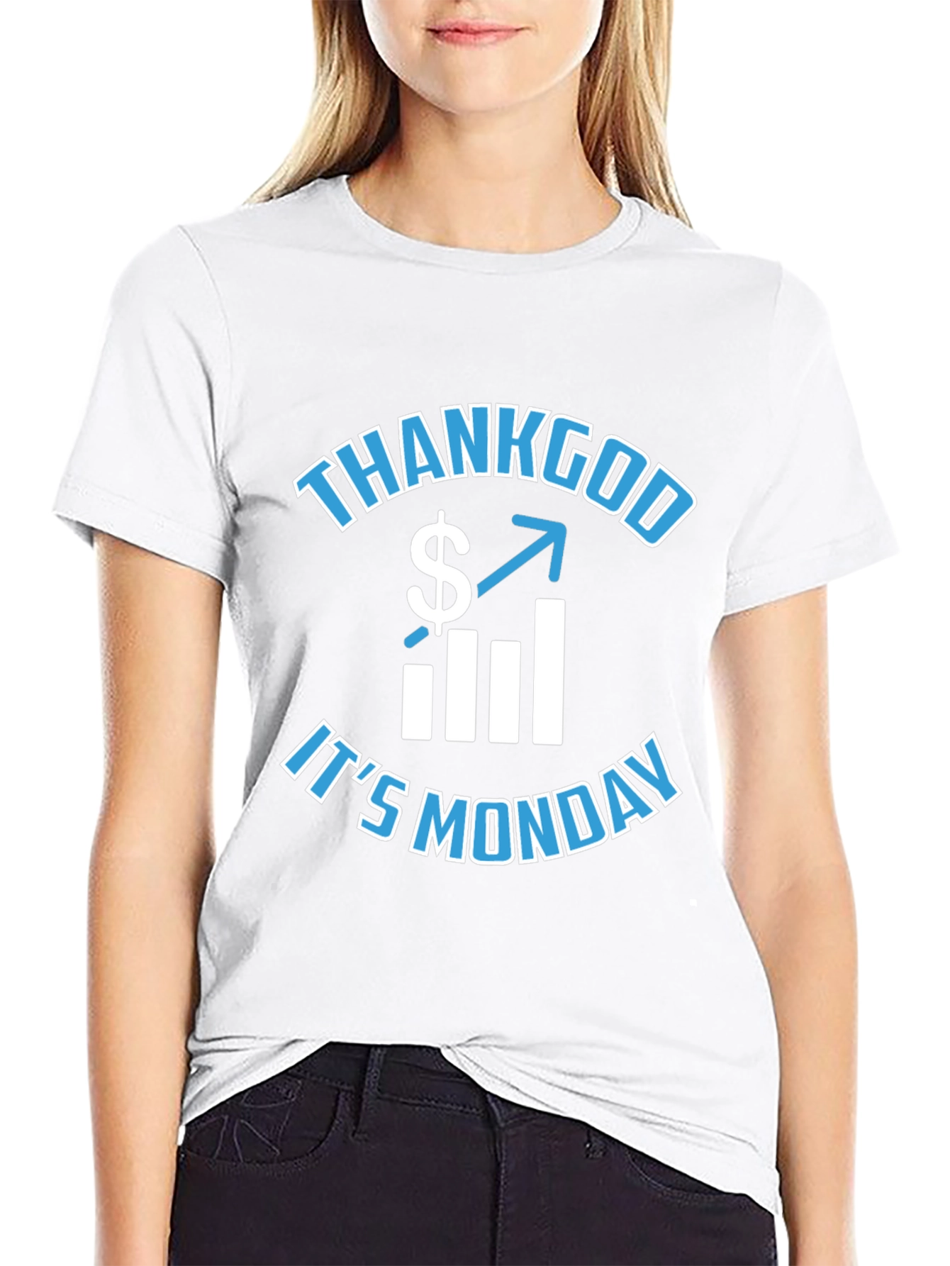 Thank God Its Monday Graphic T-Shirt