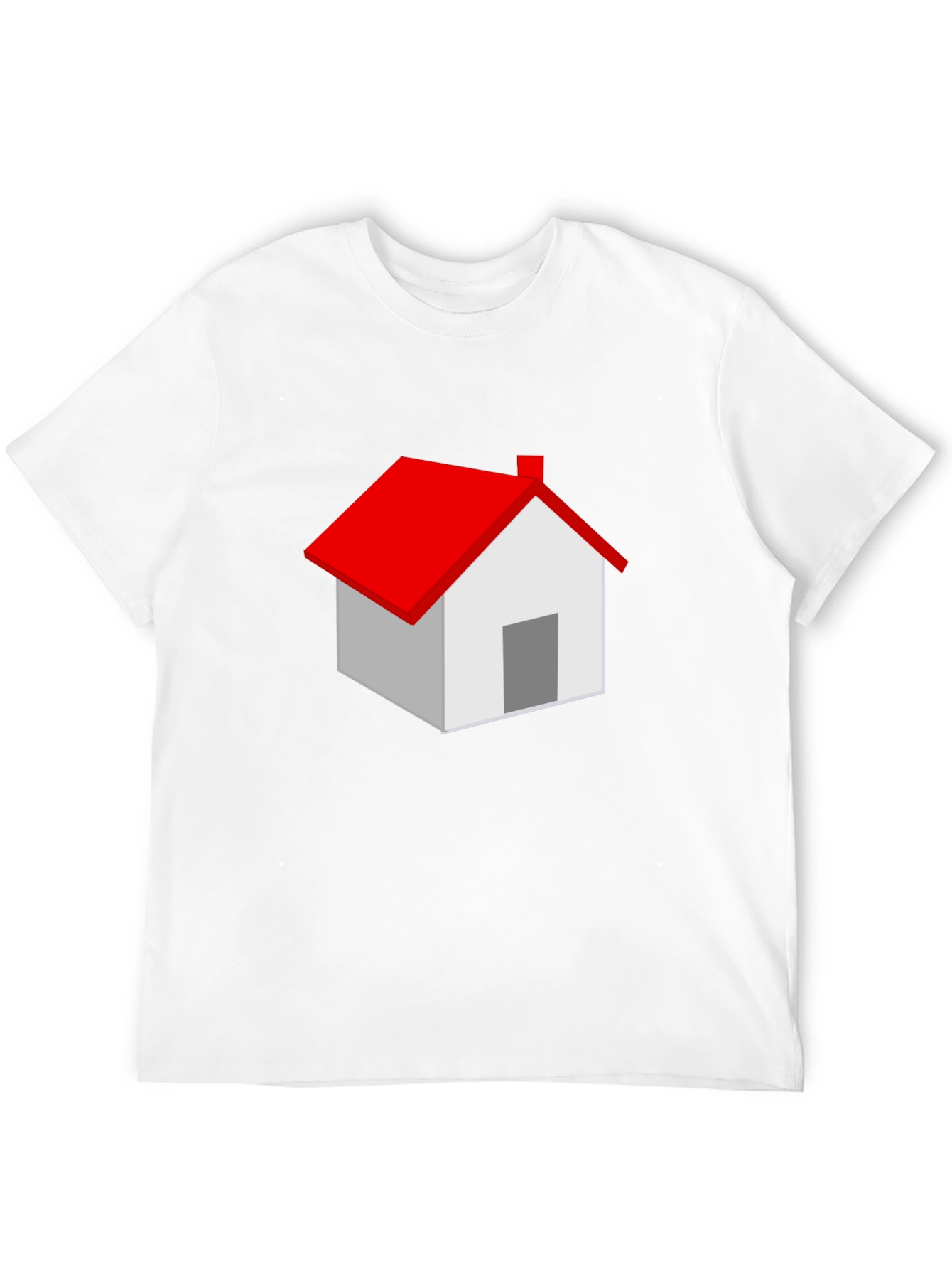 House Graphic Black T-Shirt