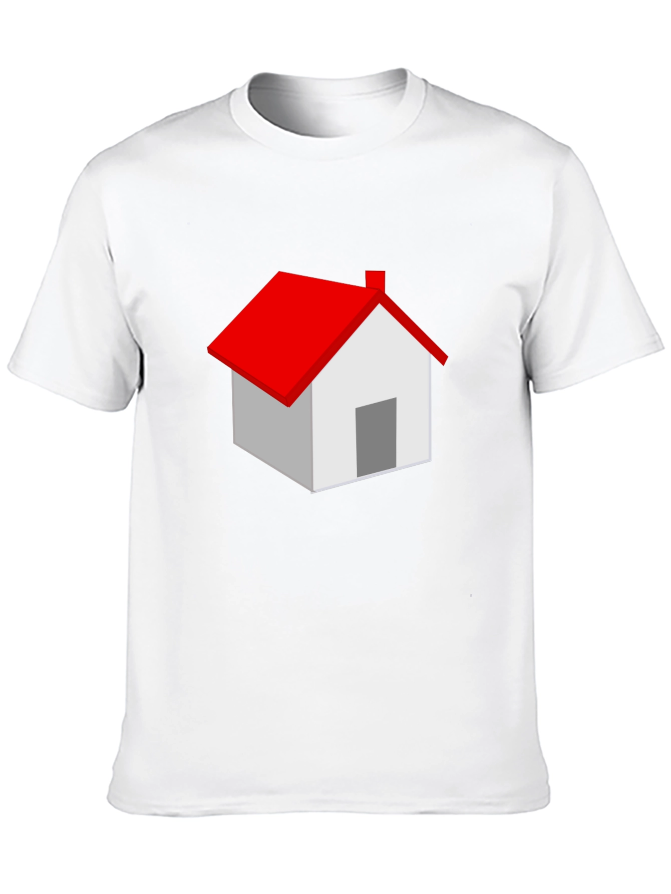 House Graphic Black T-Shirt