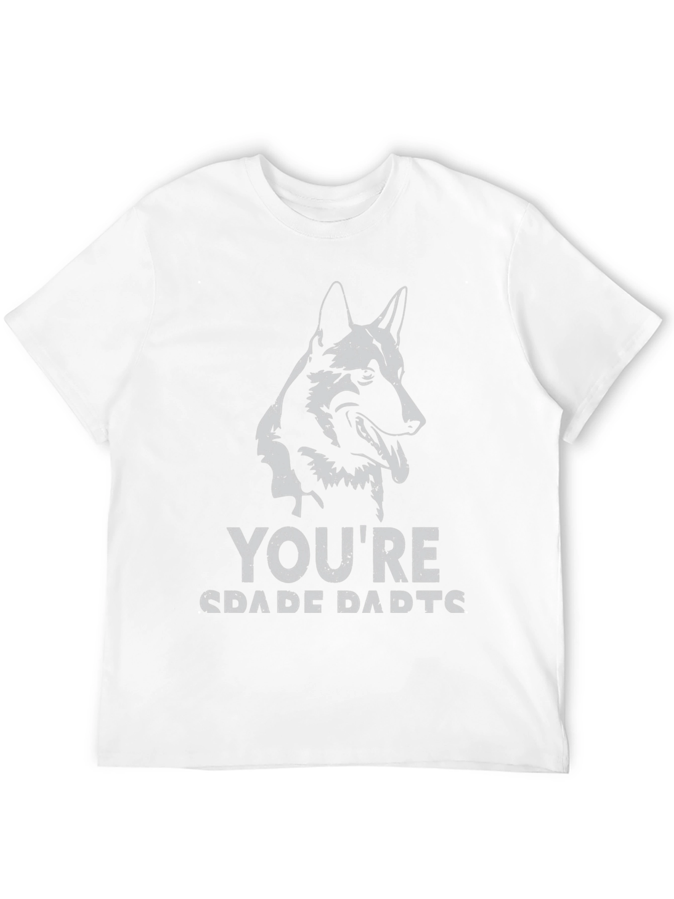 German Shepherd Dad Graphic Tee - Black