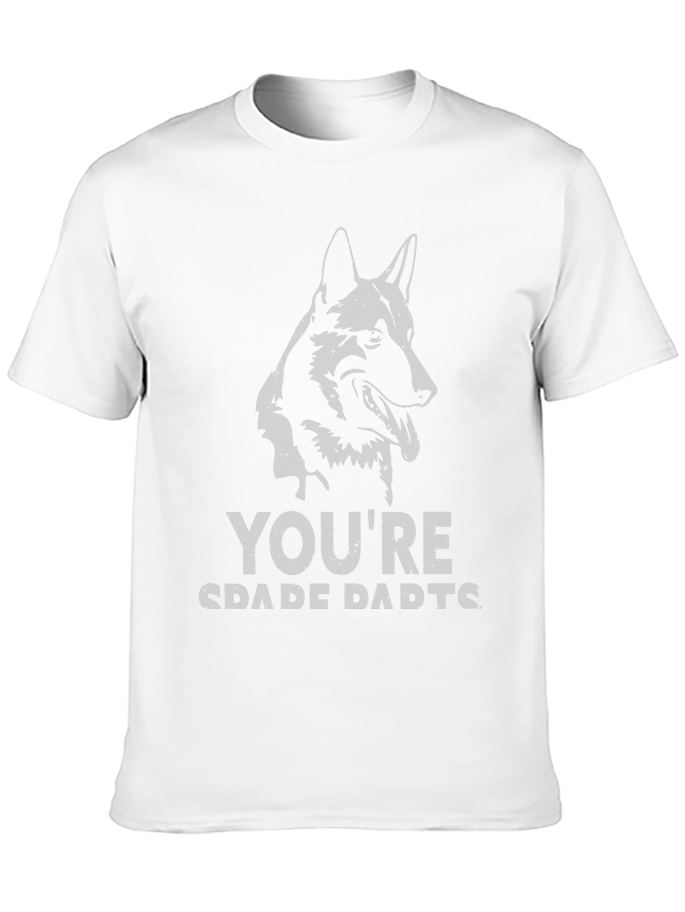 German Shepherd Dad Graphic Tee - Black