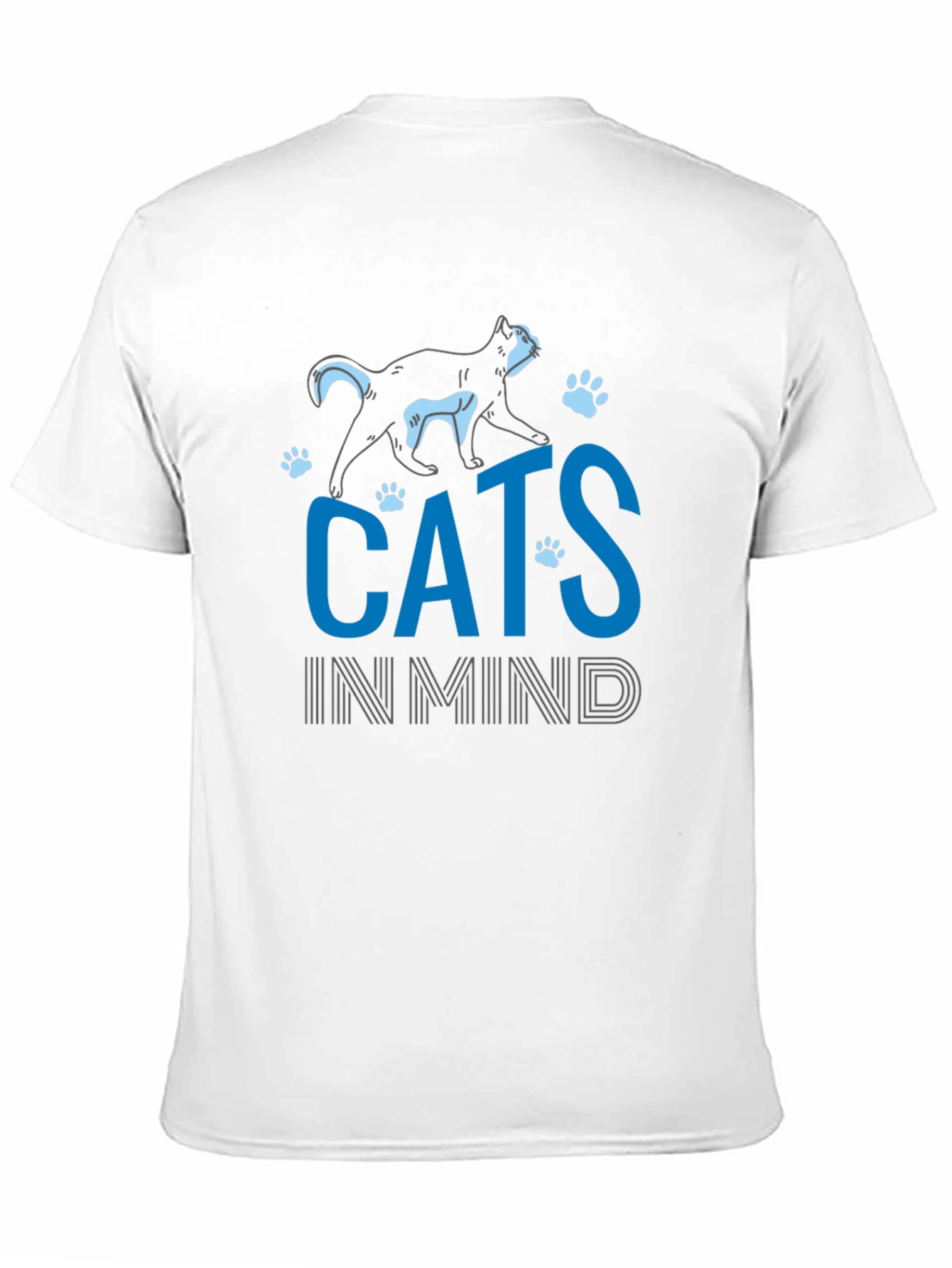 Cats In Mind T-Shirt - Black