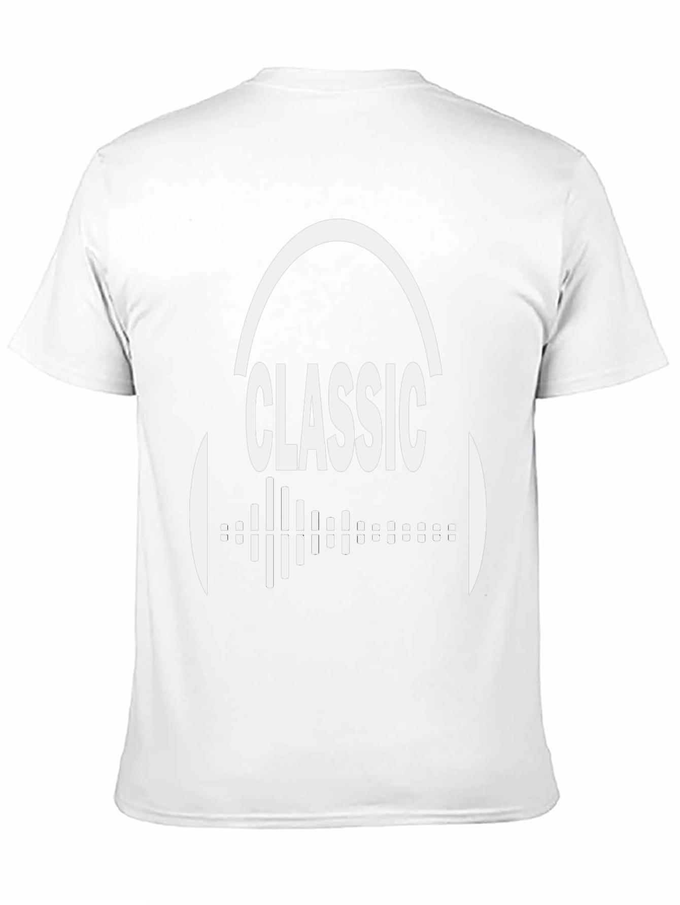 Classic Music Headphone Graphic Tee