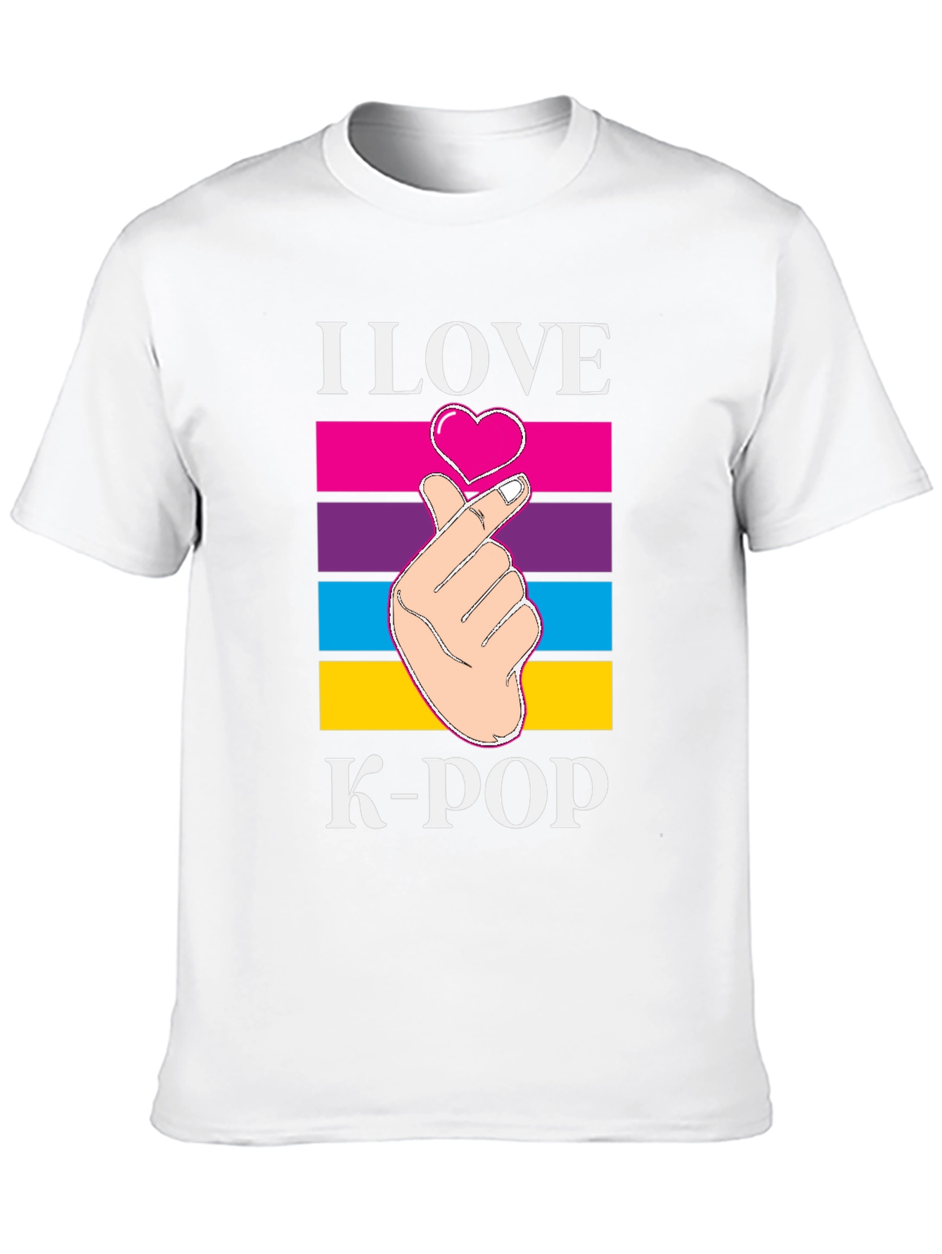 I Love K-Pop Graphic Tee