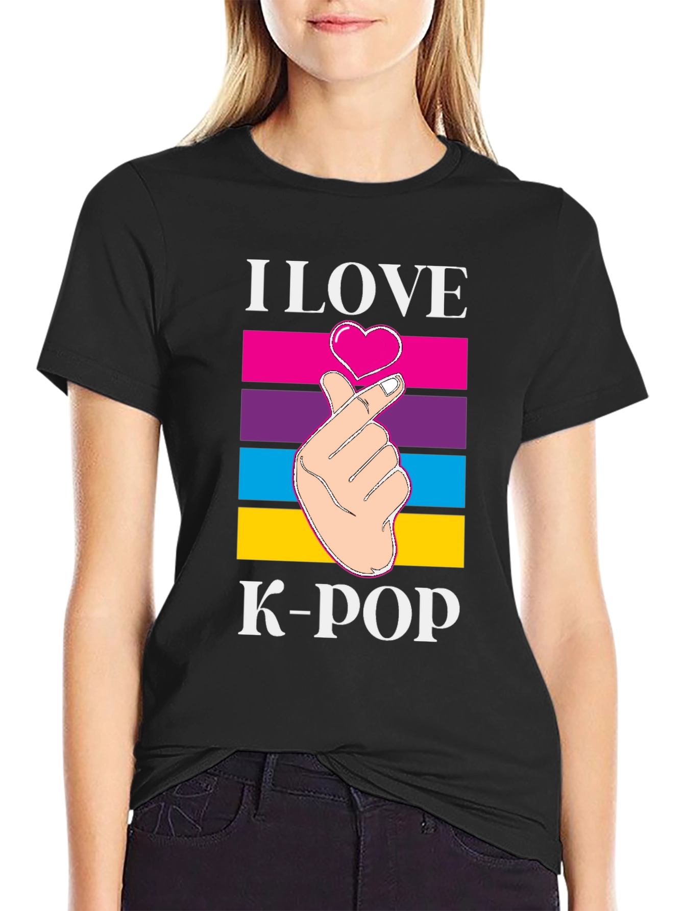 I Love K-Pop Graphic Tee
