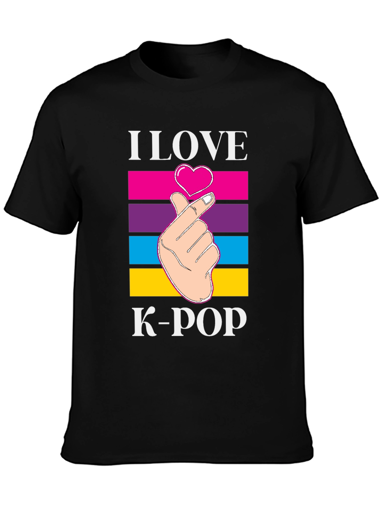 I Love K-Pop Graphic Tee