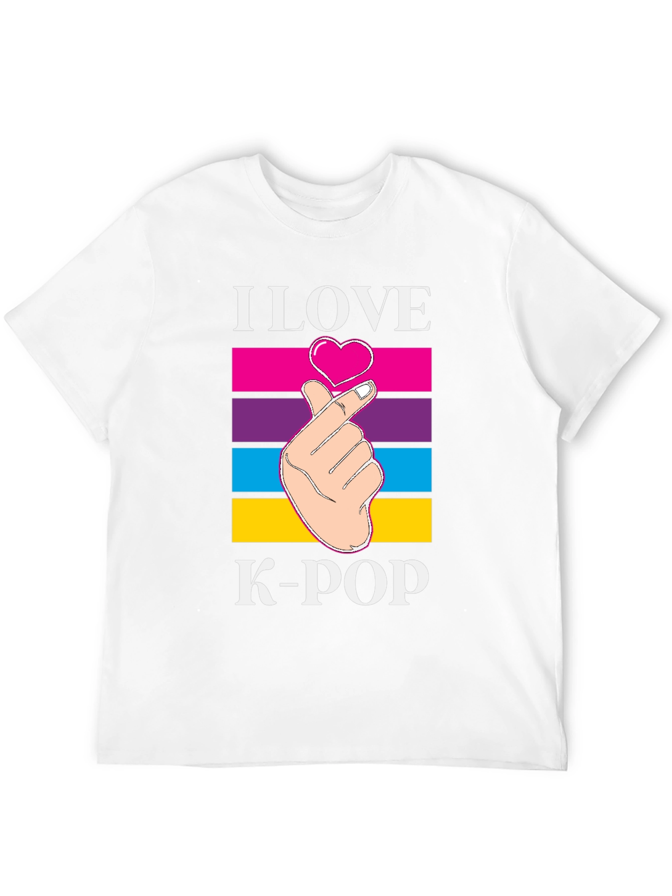 I Love K-Pop Graphic Tee