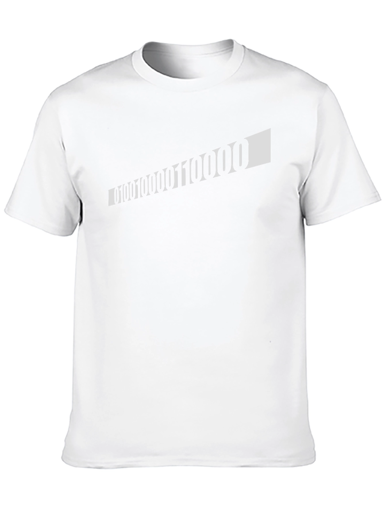 Binary Code Graphic T-Shirt