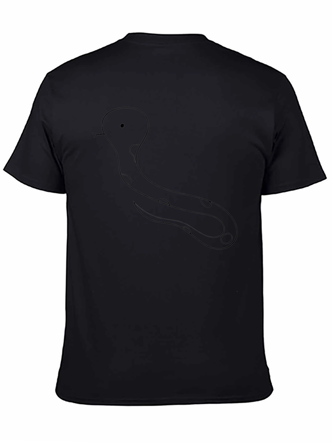 Black Snake Graphic T-Shirt