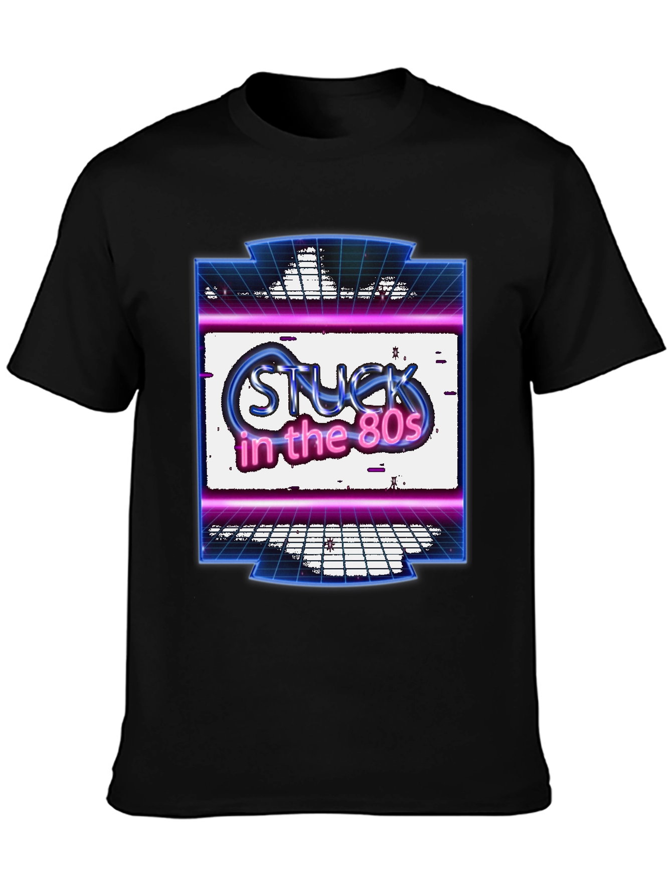 Stuck in the 80s Retro Graphic T-Shirt