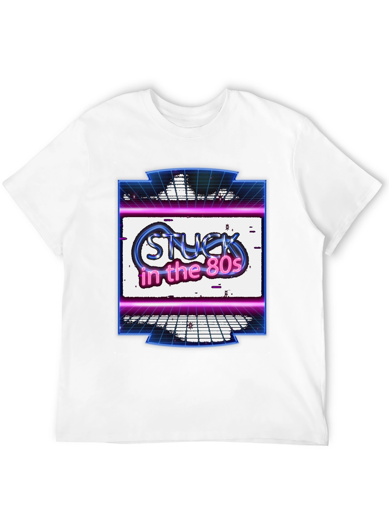 Stuck in the 80s Retro Graphic T-Shirt