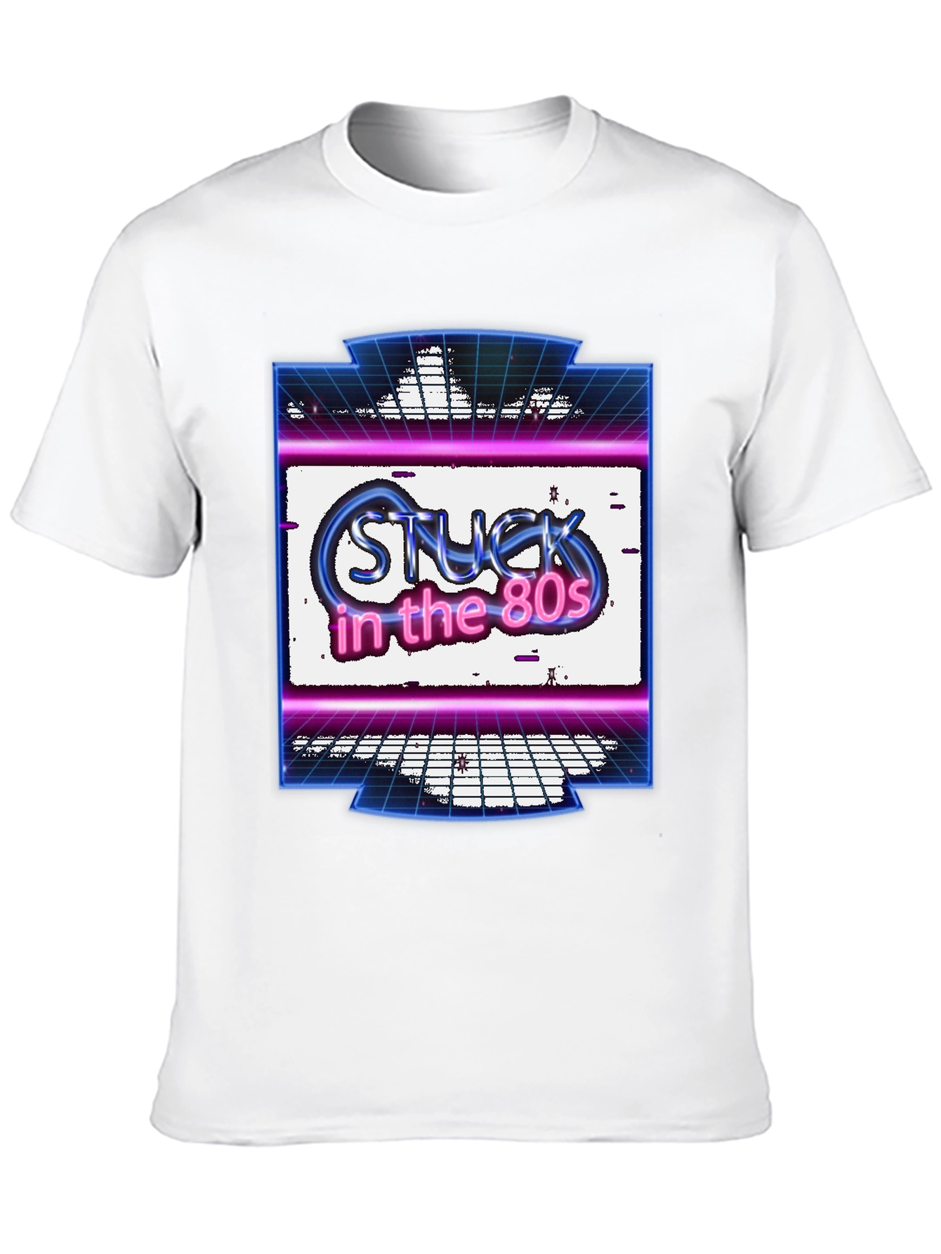 Stuck in the 80s Retro Graphic T-Shirt