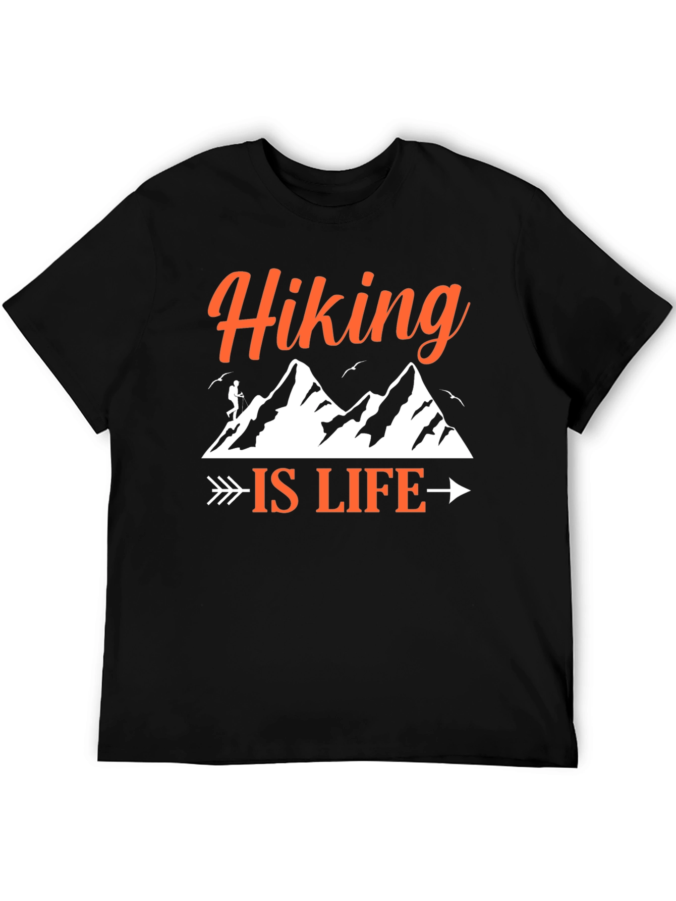 Hiking is Life Graphic T-Shirt