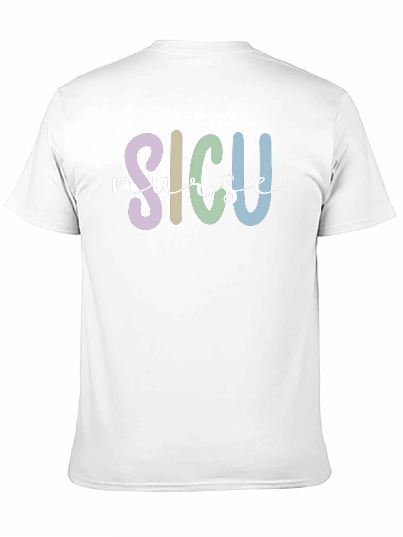 SICU Nurse Graphic T-Shirt - Comfortable Cotton Tee