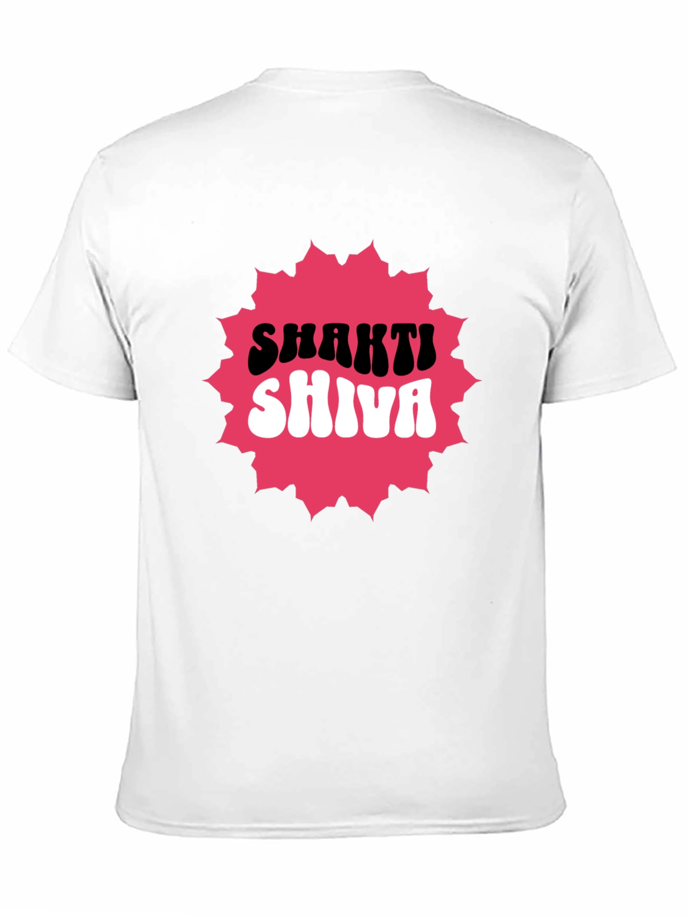 Shakti Shiva Graphic Tee - Black Cotton Blend