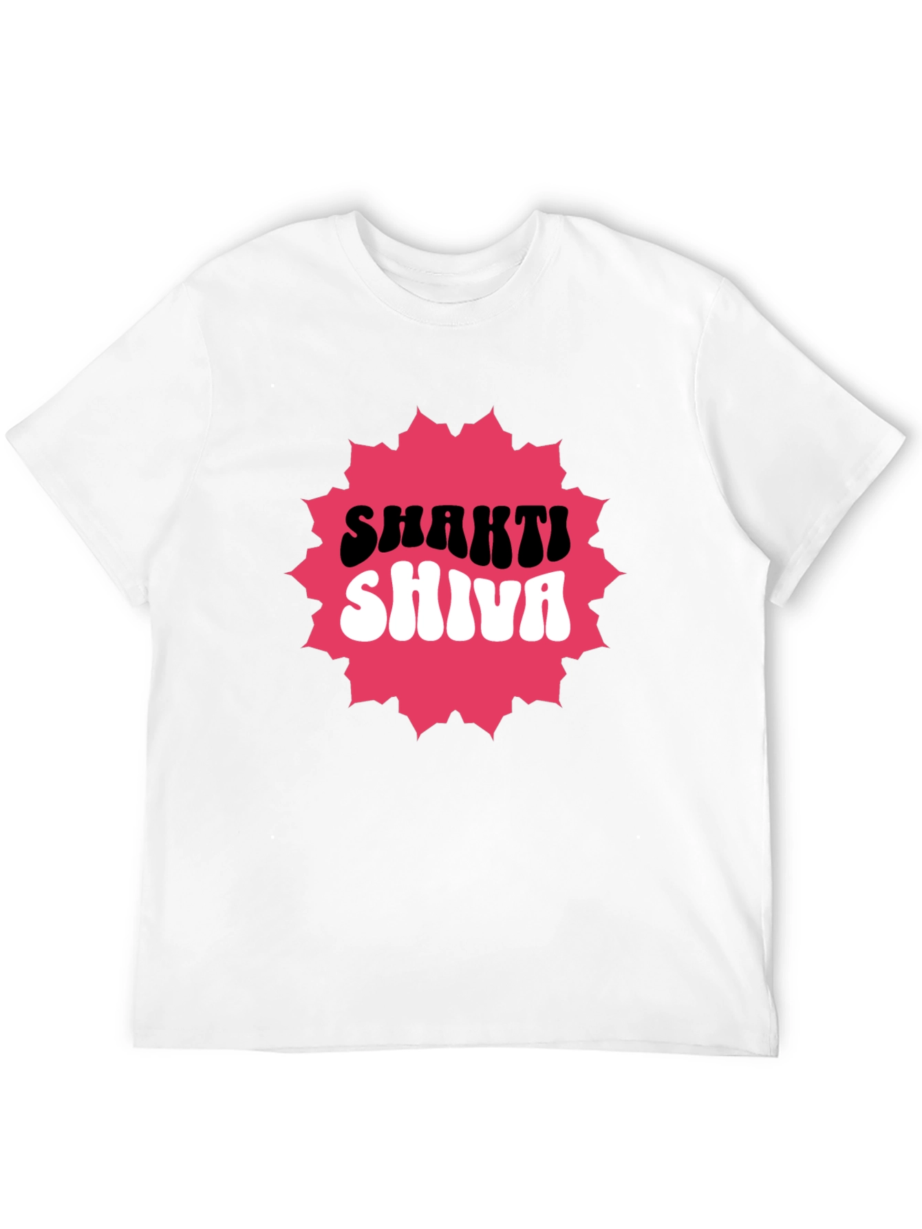 Shakti Shiva Graphic Tee - Black Cotton Blend