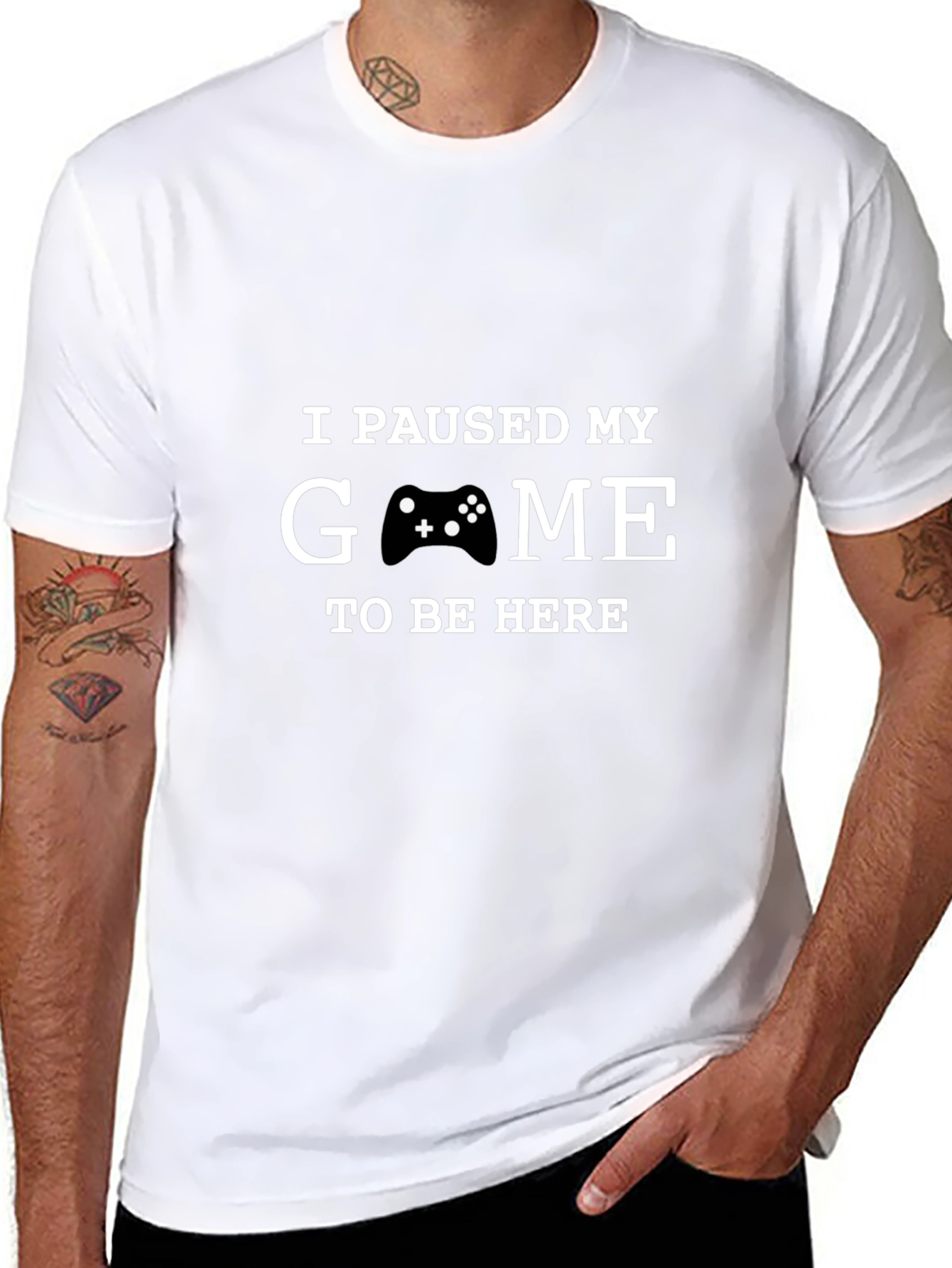 I Paused My Game to Be Here T-Shirt