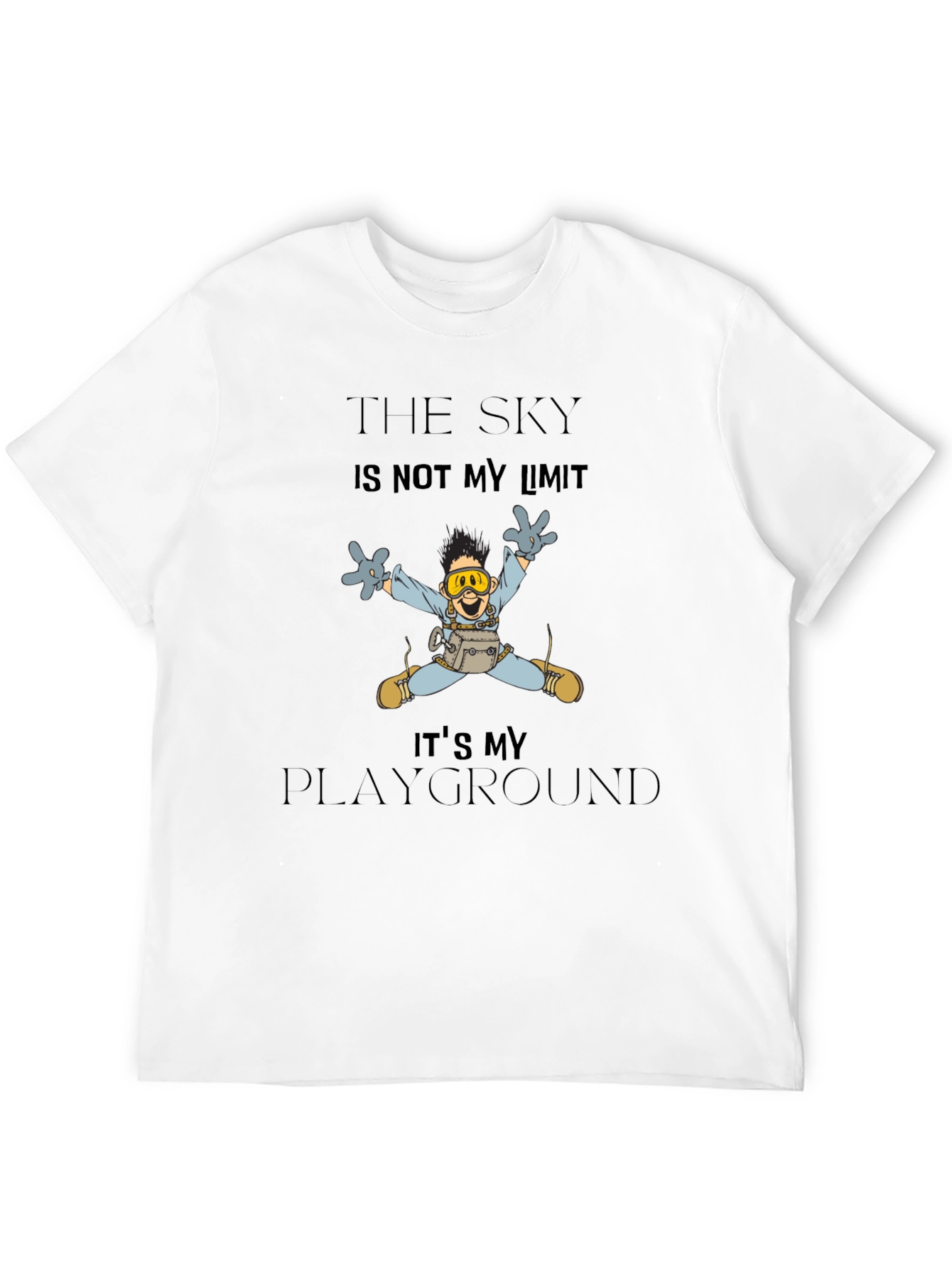 Skys the Playground Black T-Shirt