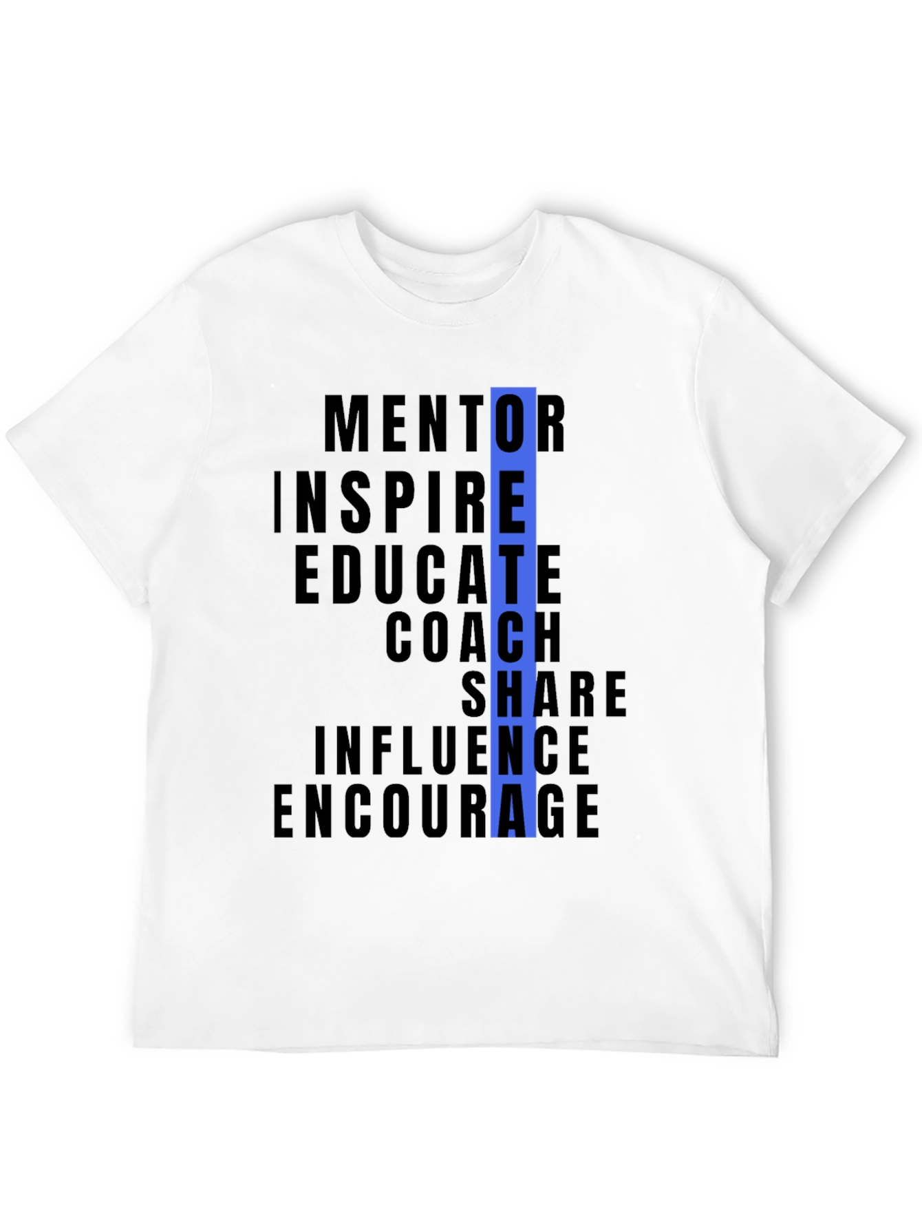 Teacher Inspiration Black T-Shirt
