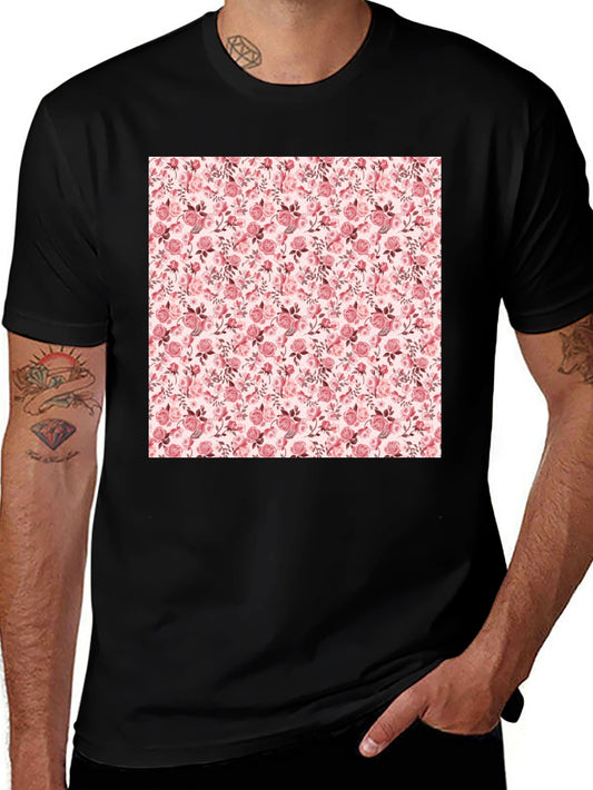 Floral Print Tee - Stylish Casual Comfort