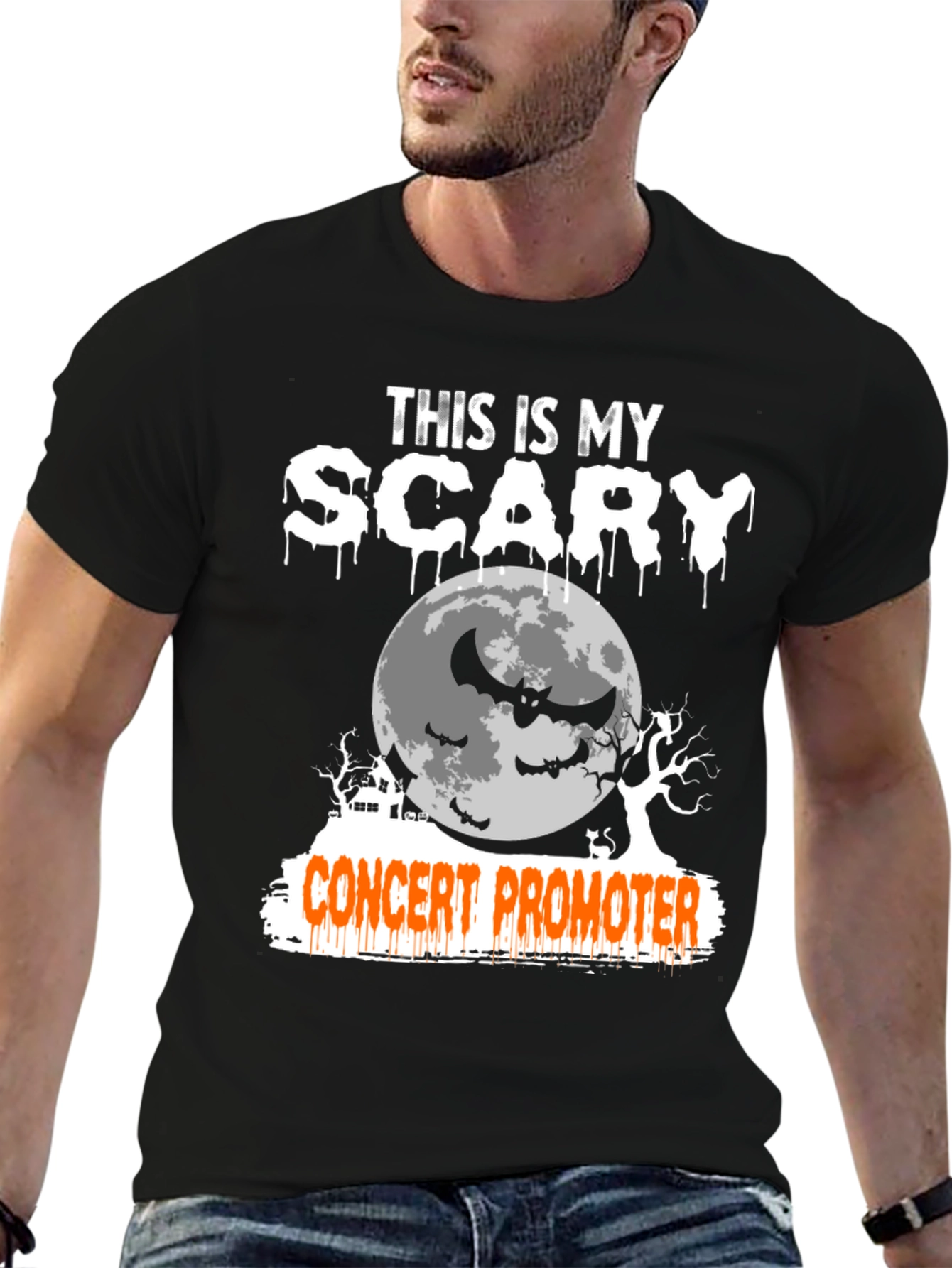 Scary Concert Promoter Halloween T-Shirt