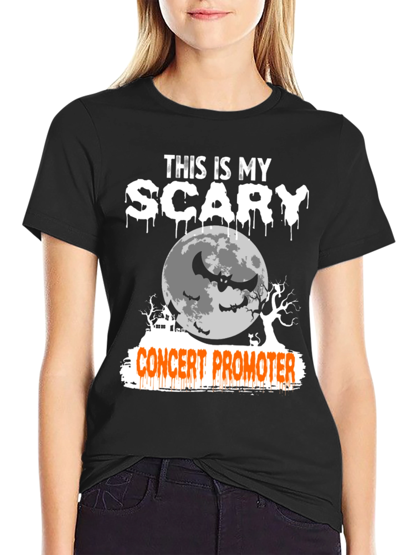 Scary Concert Promoter Halloween T-Shirt