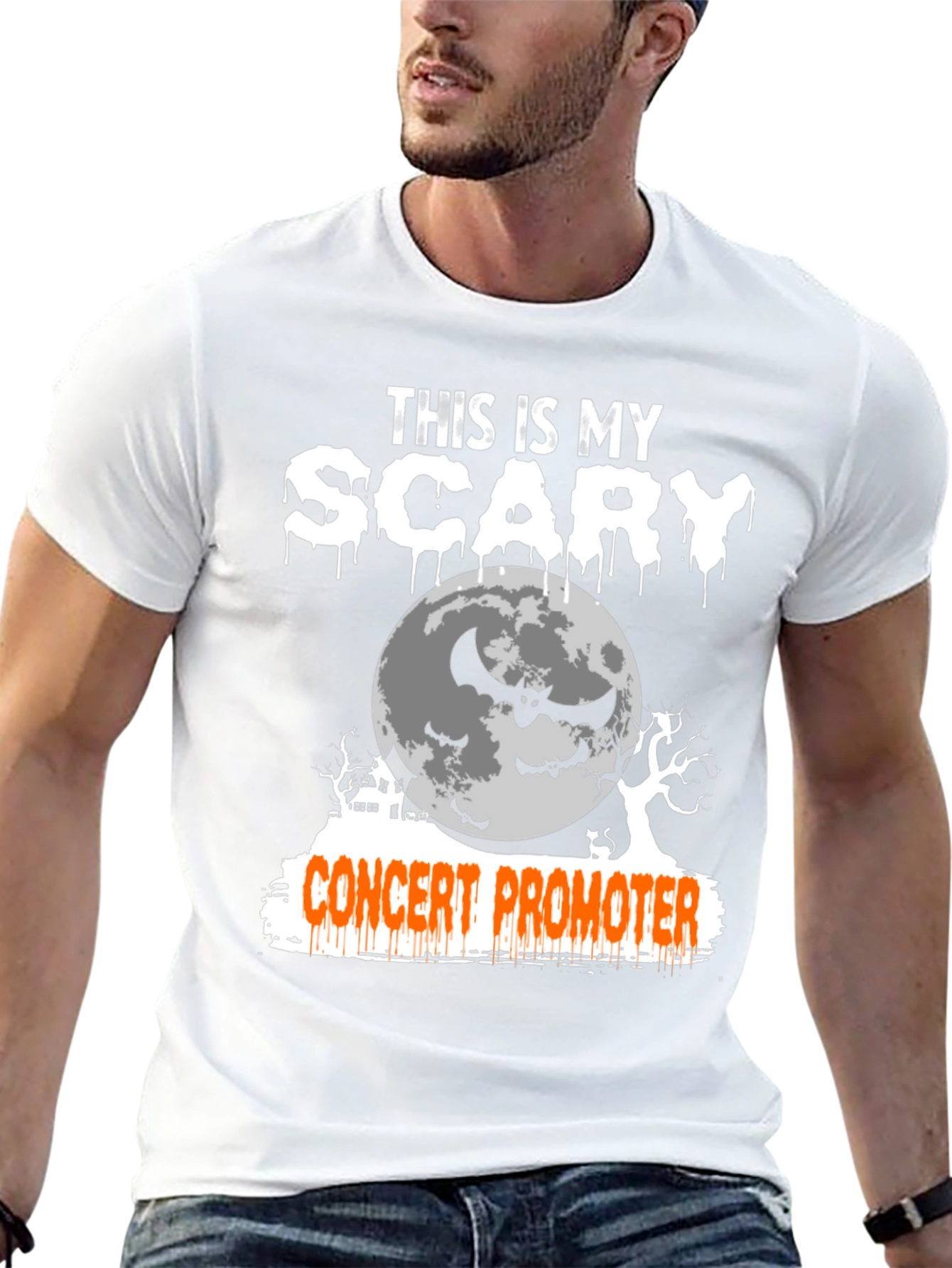 Scary Concert Promoter Halloween T-Shirt