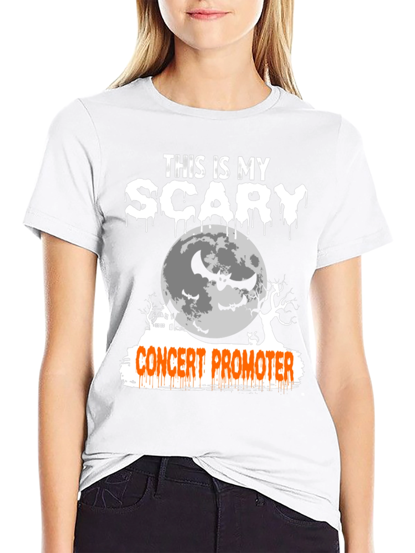Scary Concert Promoter Halloween T-Shirt