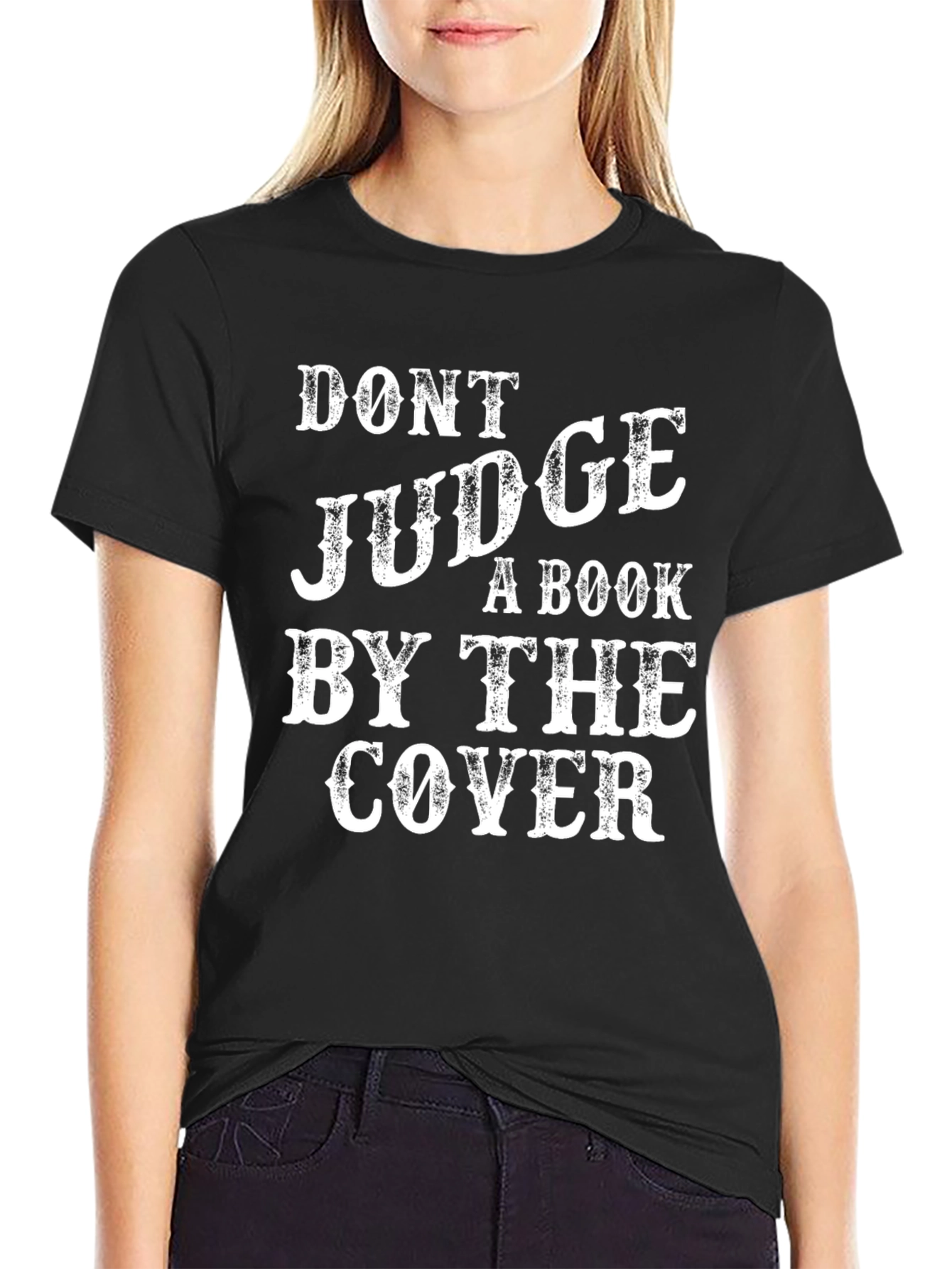 Dont Judge a Book by the Cover Graphic Tee