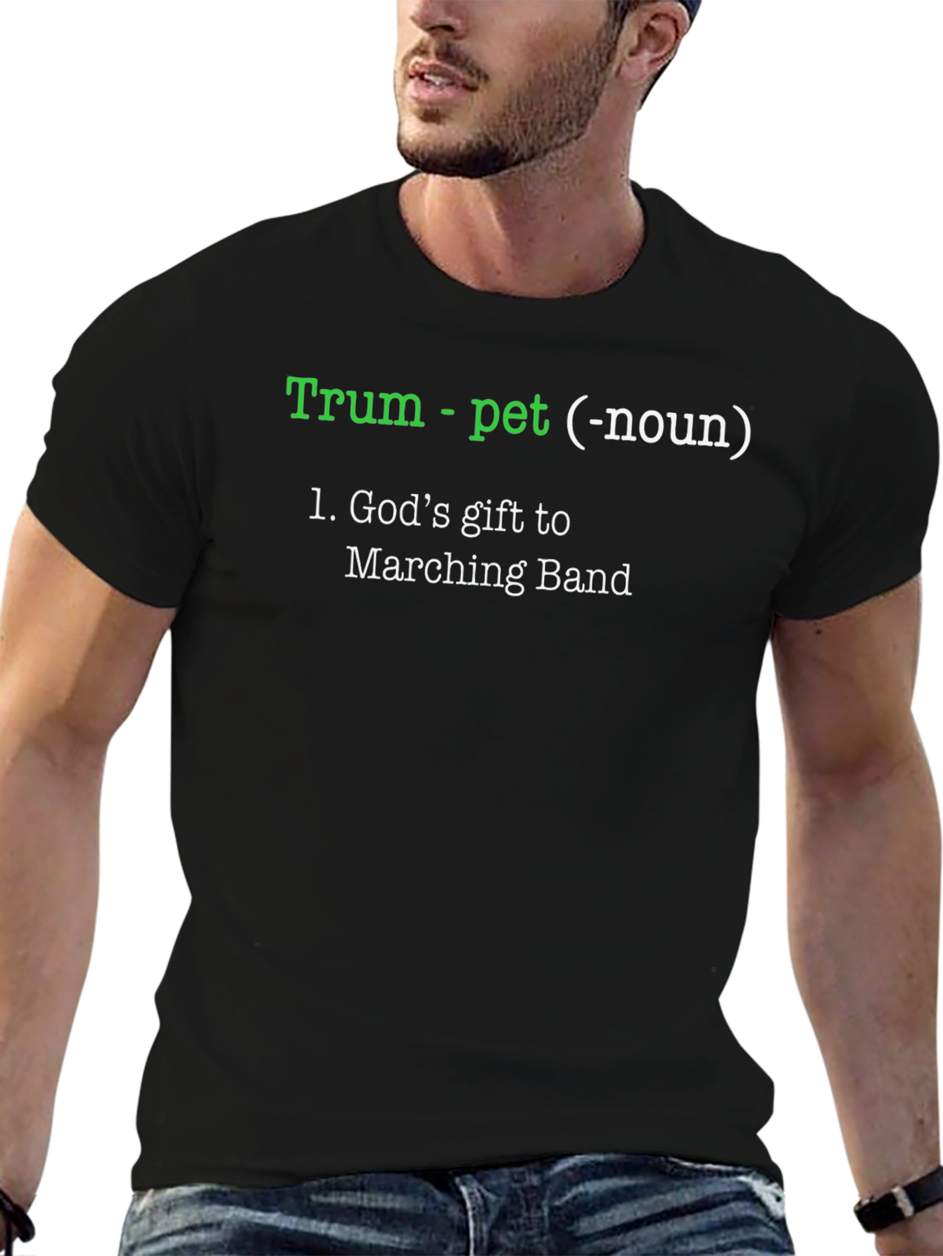 Funny Trumpet Definition Graphic Tee