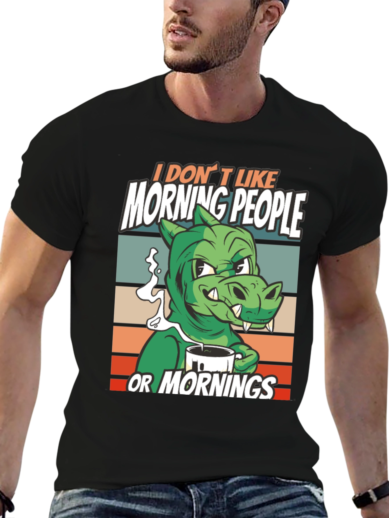 I Dont Like Morning People T-Shirt