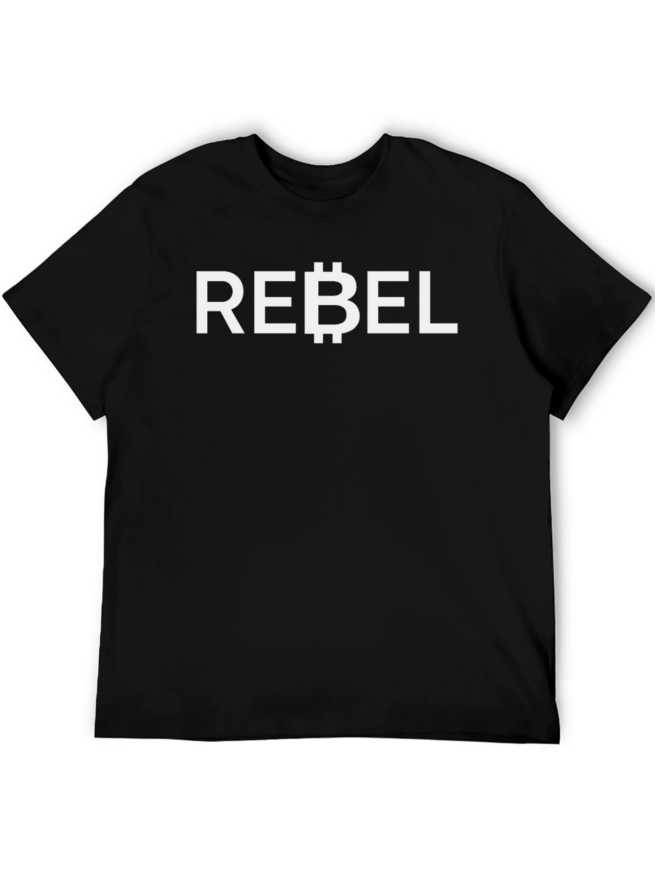 Rebel Bitcoin T-Shirt - Crypto Currency Tee