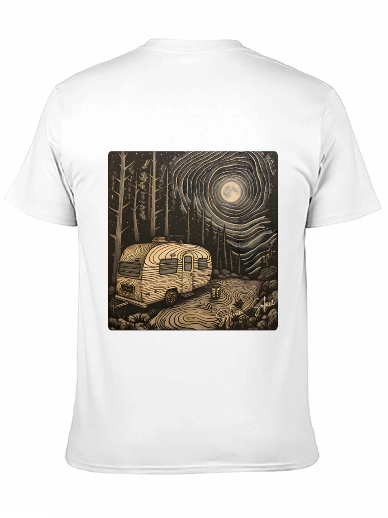 Camping Under the Moon T-Shirt