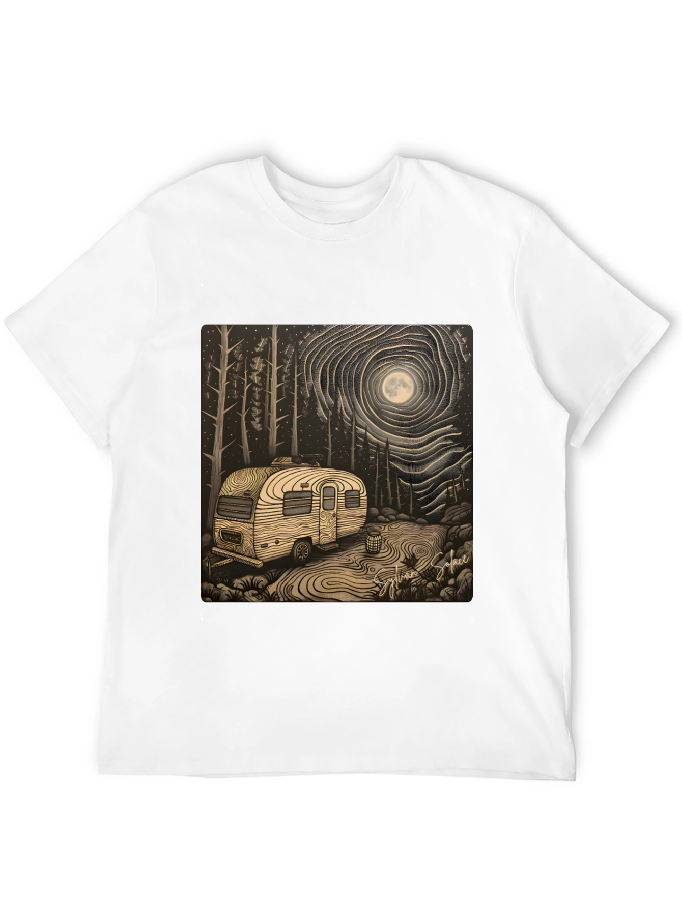 Camping Under the Moon T-Shirt