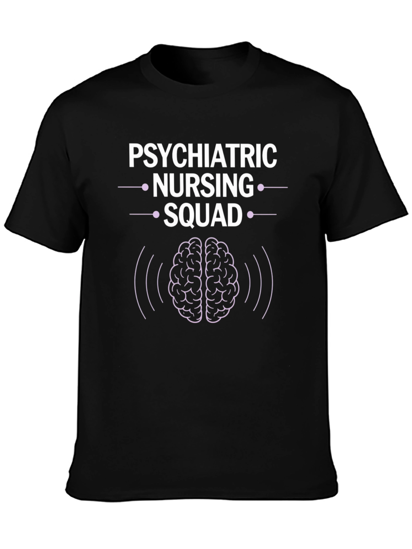 Psychiatric Nursing Squad Graphic T-Shirt